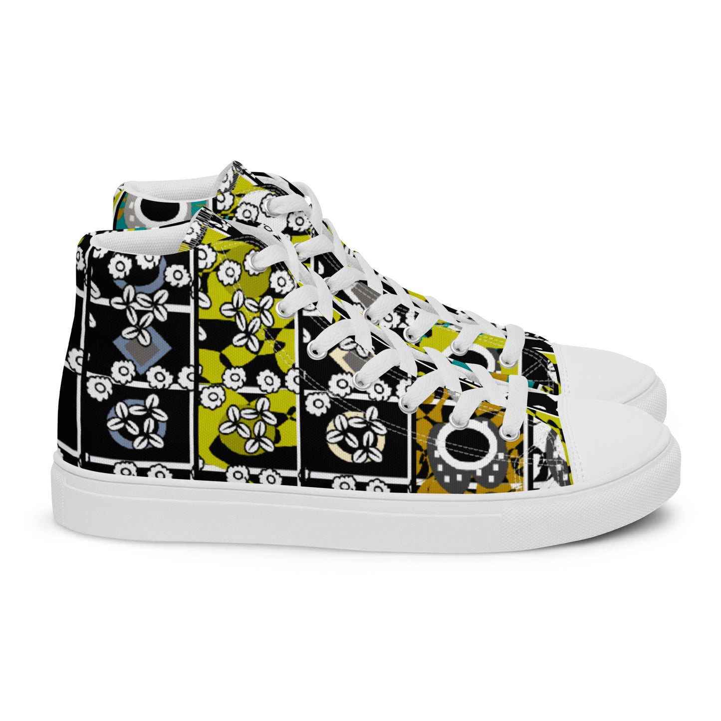 Women’s high top canvas shoes