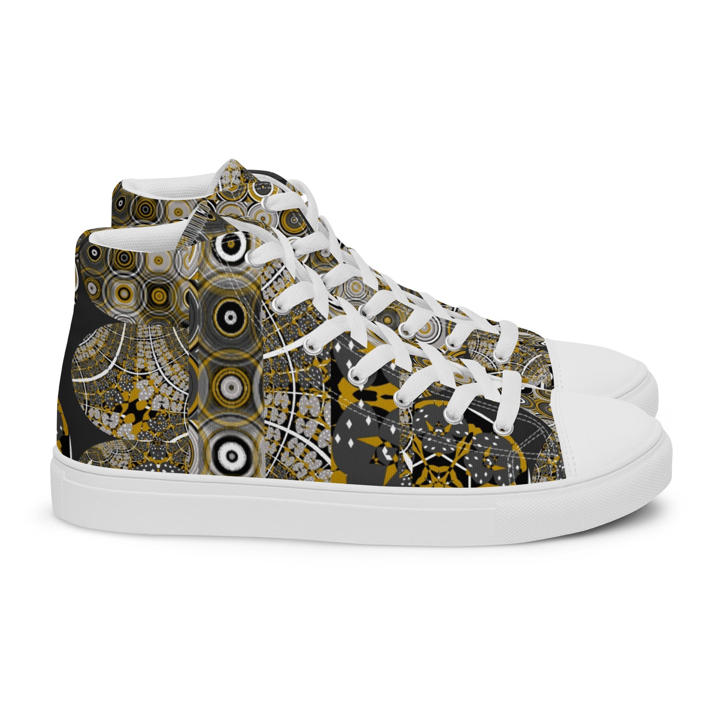 Women’s high top canvas shoes