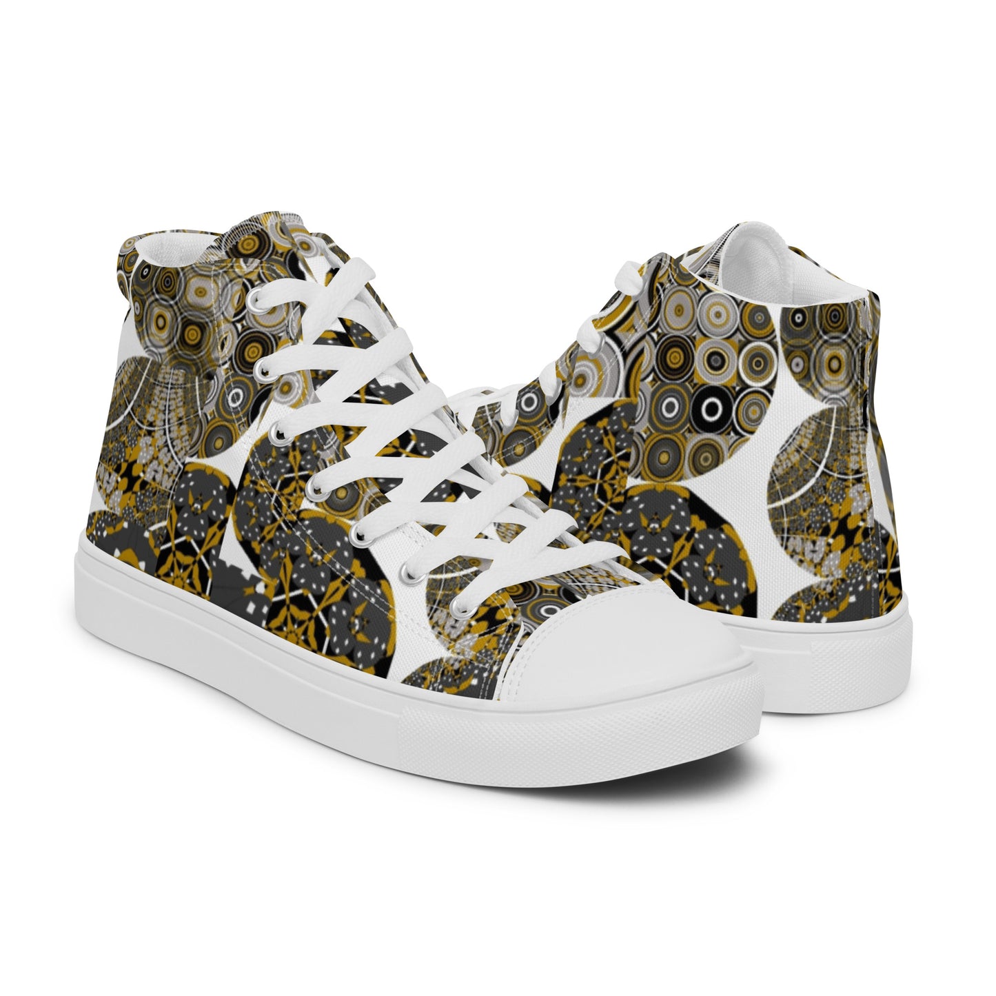 Women’s high top canvas shoes