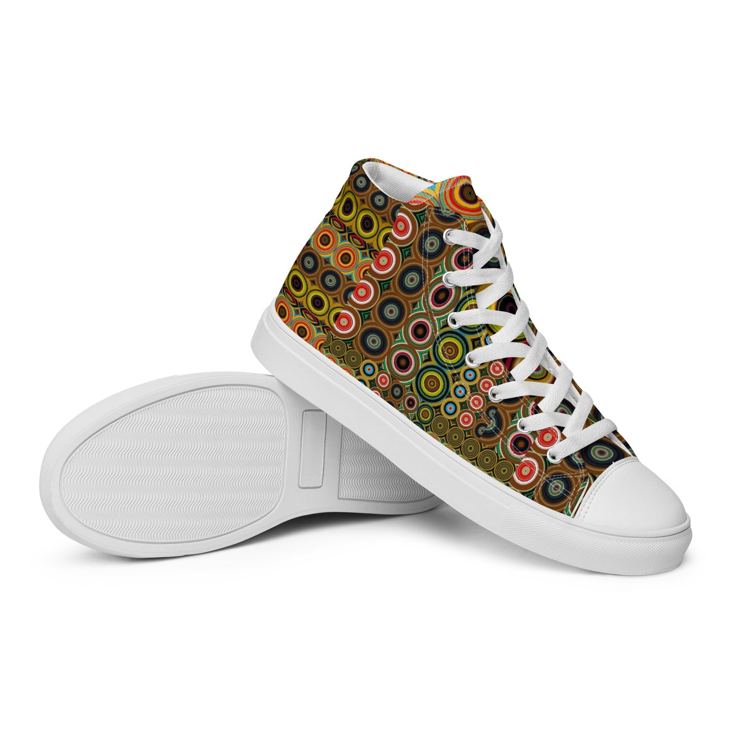 Women’s high top canvas shoes