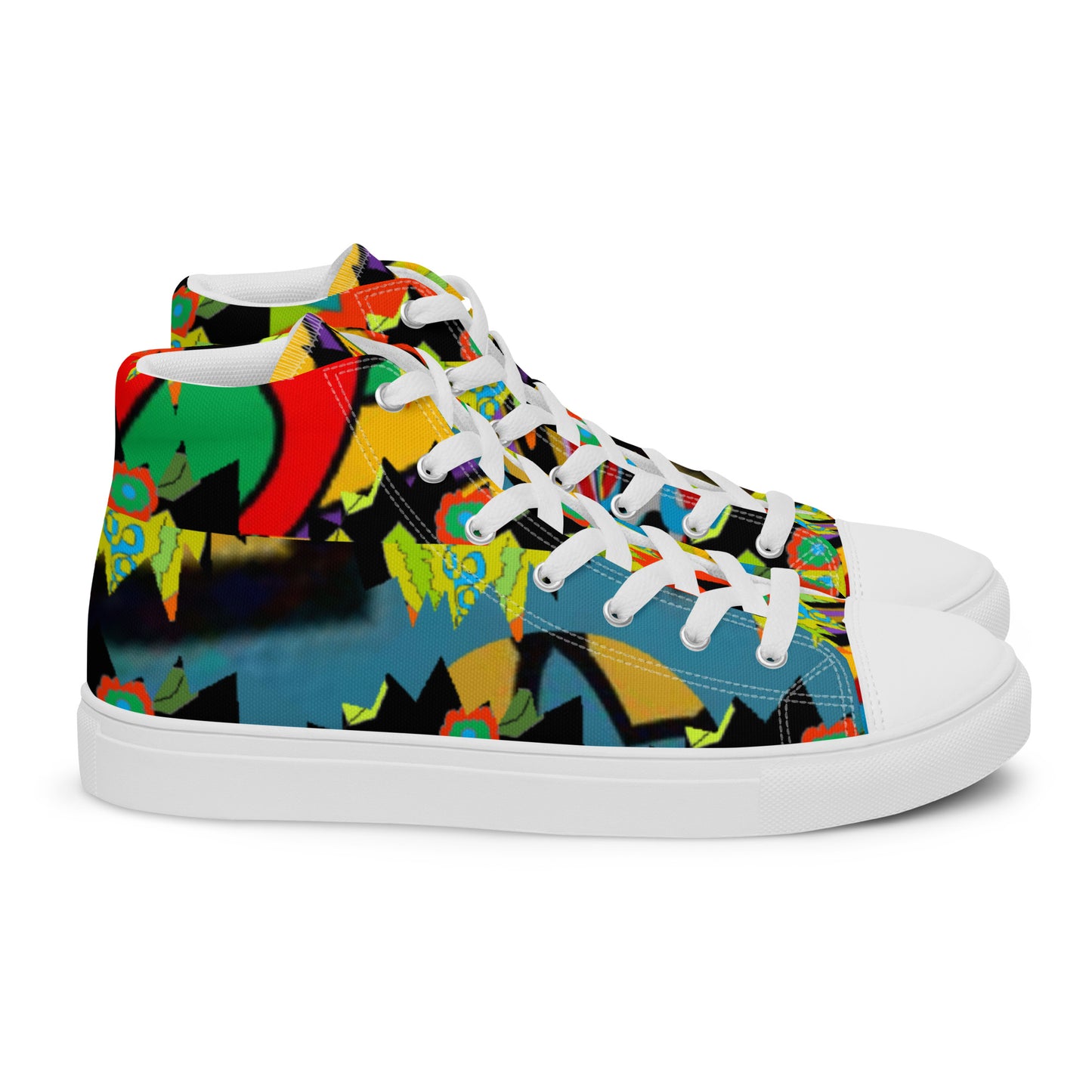 Women’s high top canvas shoes