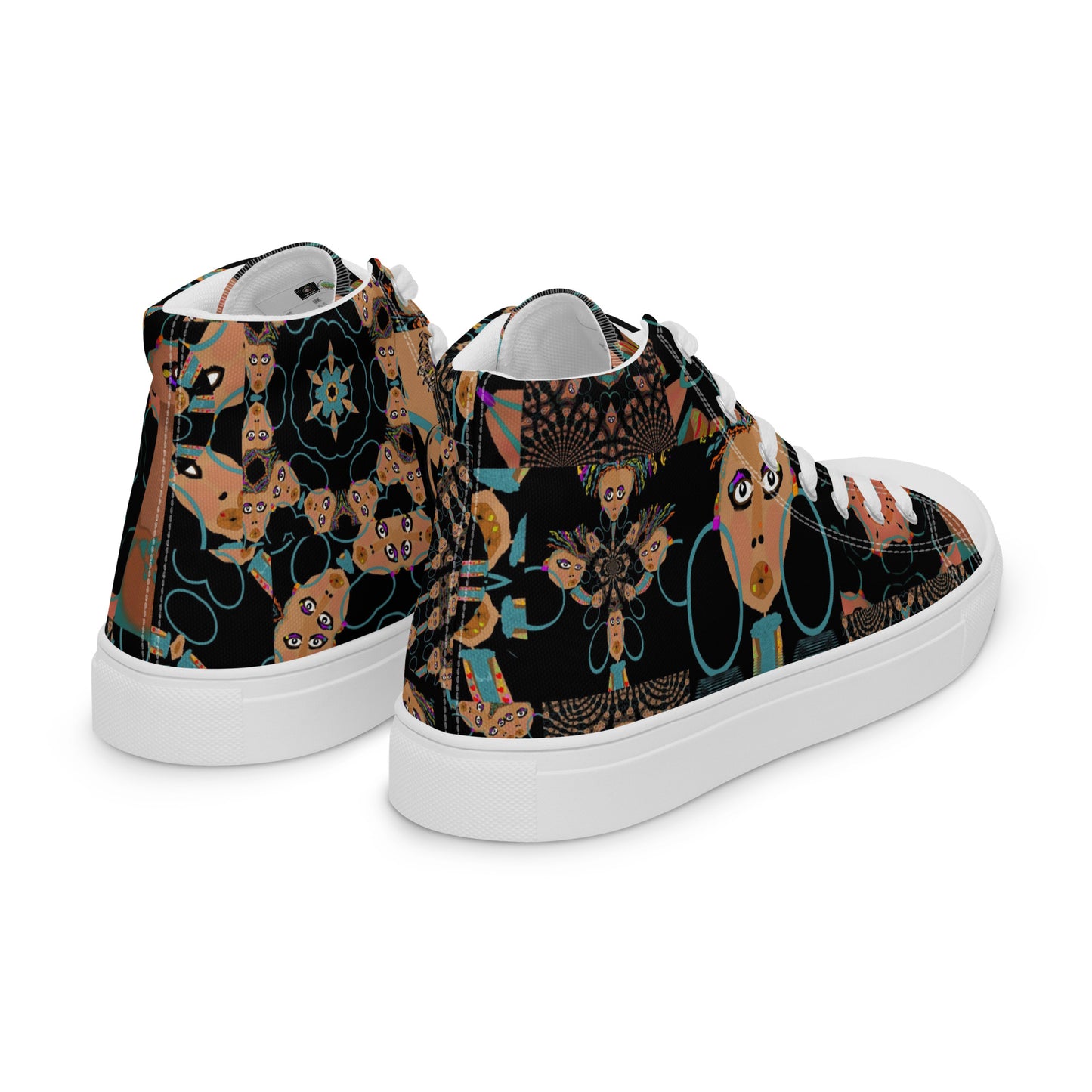 Women’s high top canvas shoesHBC