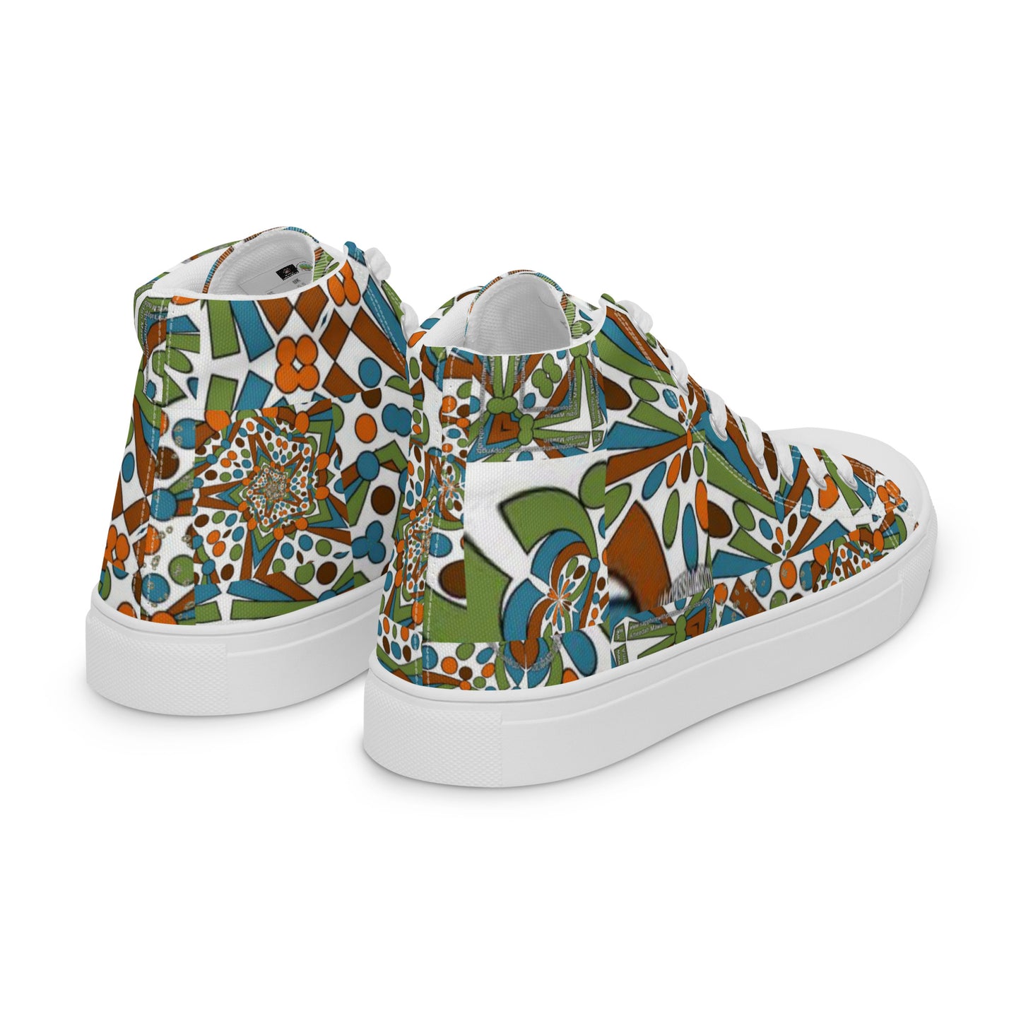 Women’s high top canvas shoes