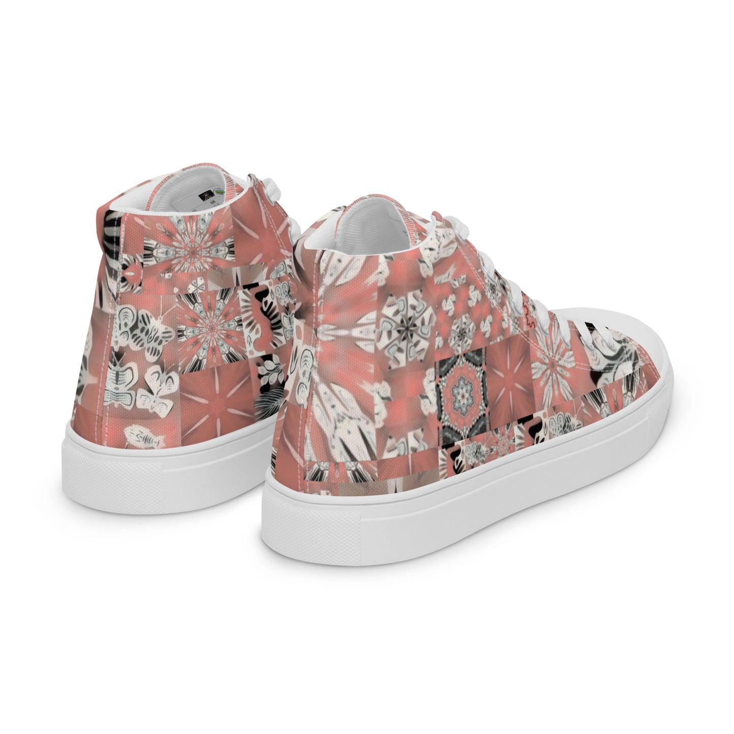 Women’s high top canvas shoes