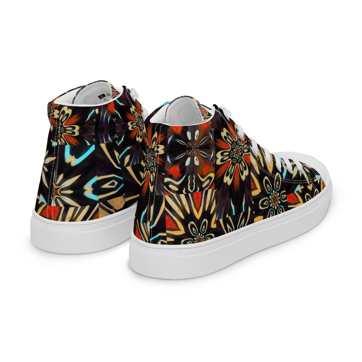 Women’s high top canvas shoes