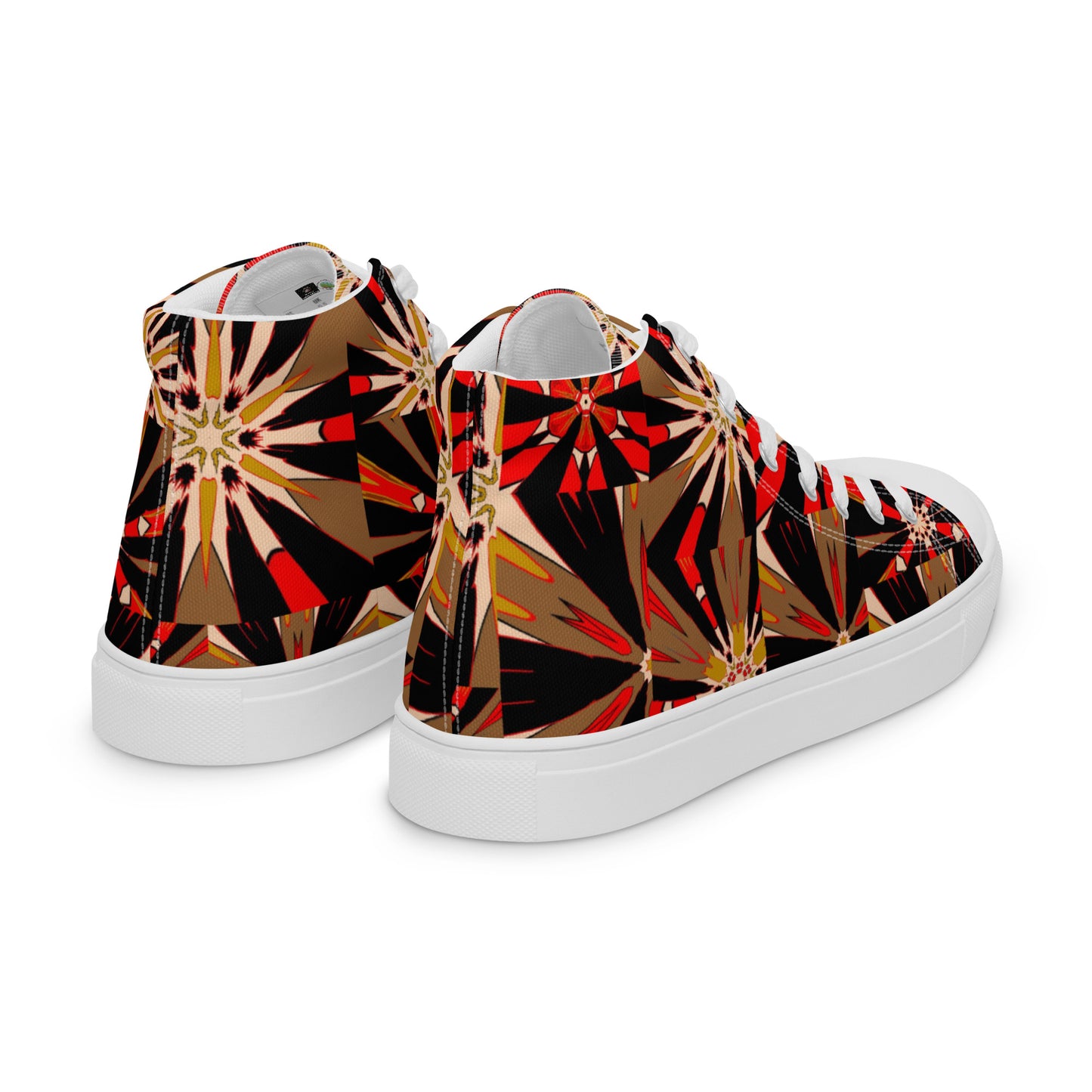 Women’s high top canvas shoes