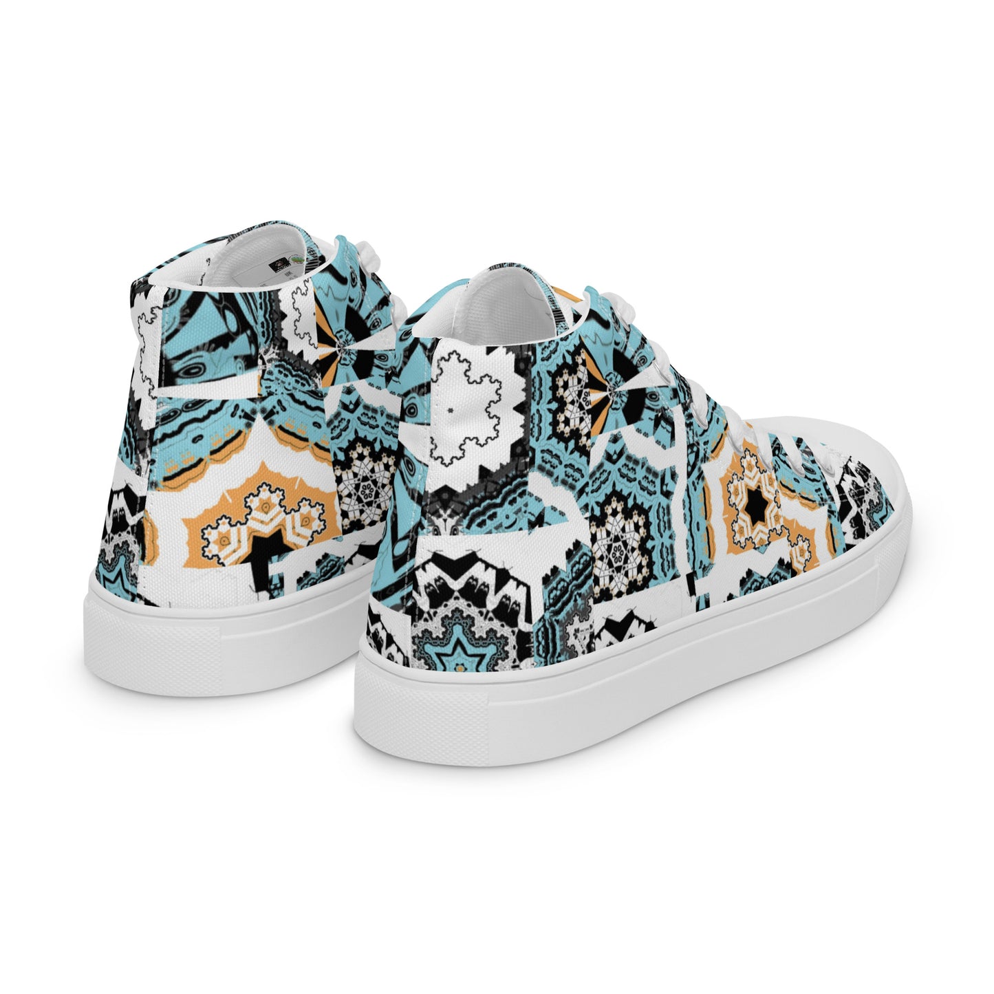 Women’s high top canvas shoes