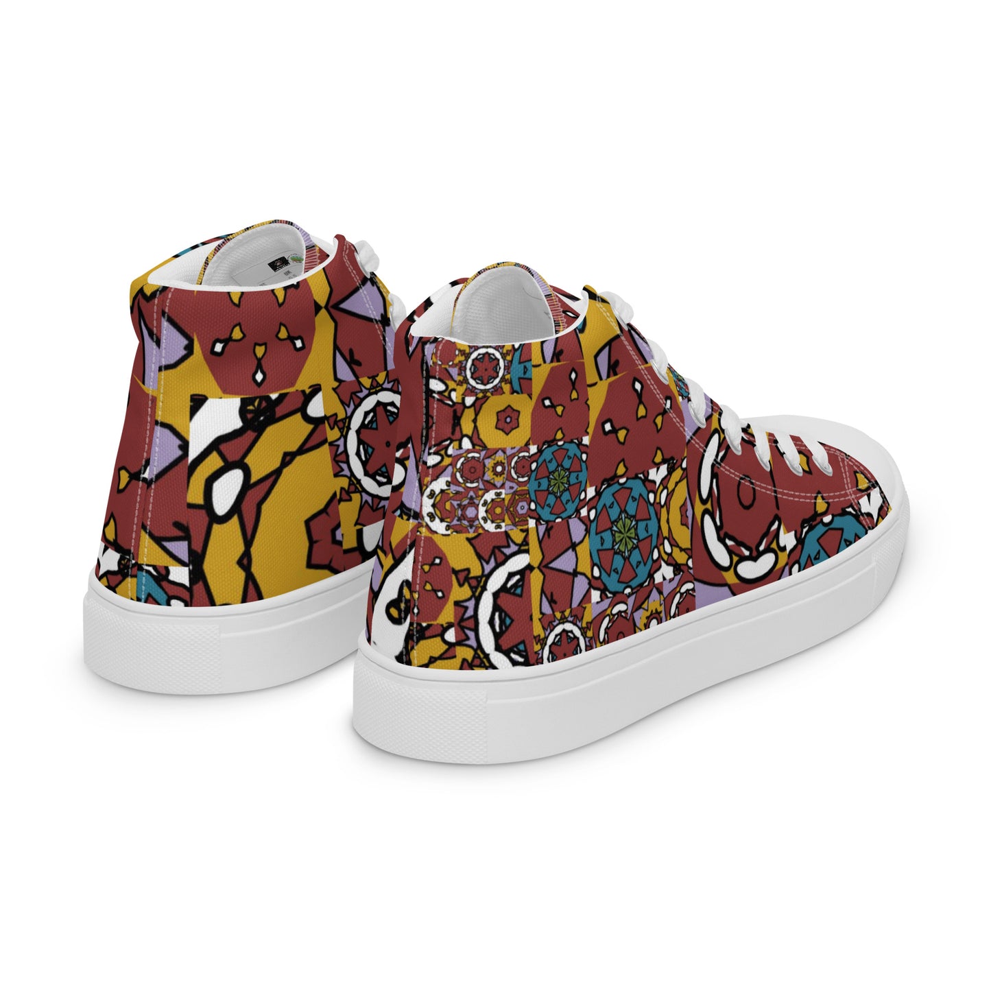 Women’s high top canvas shoes