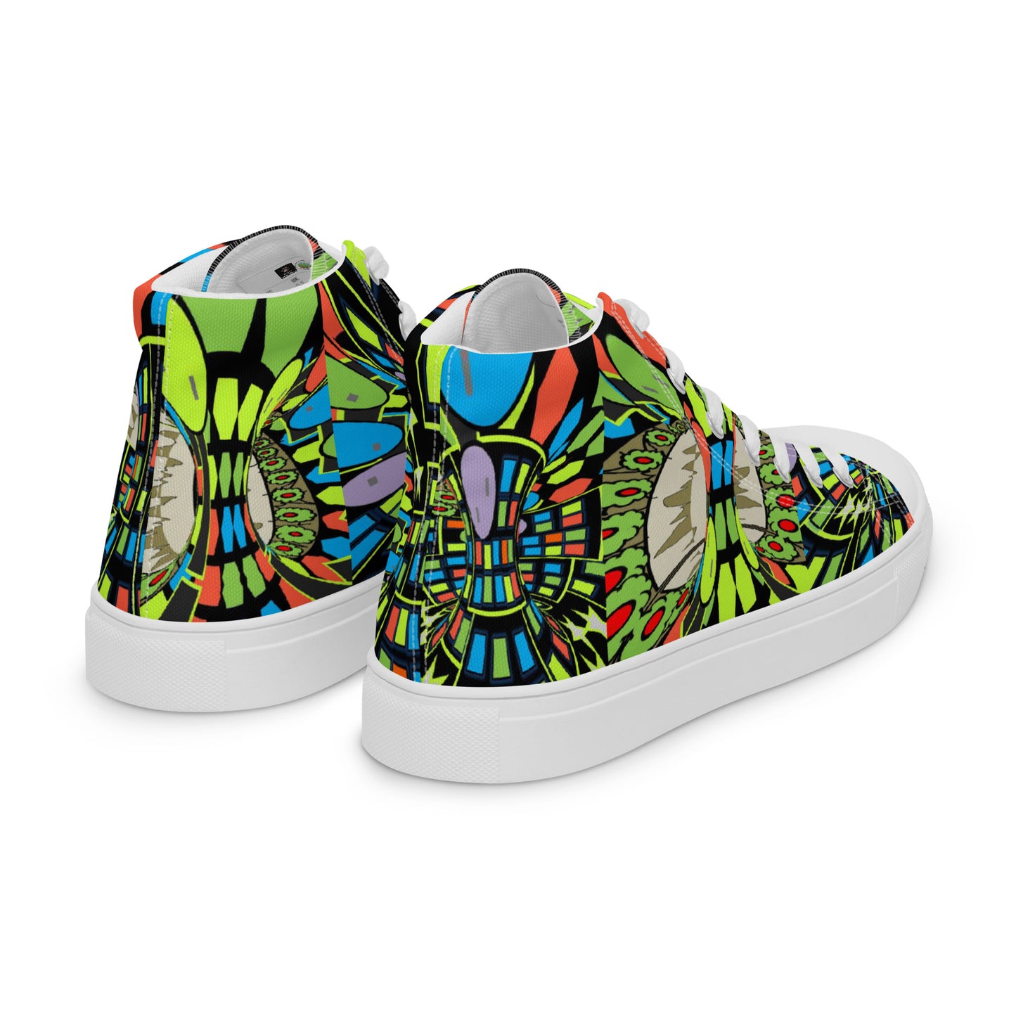 Women’s high top canvas shoes