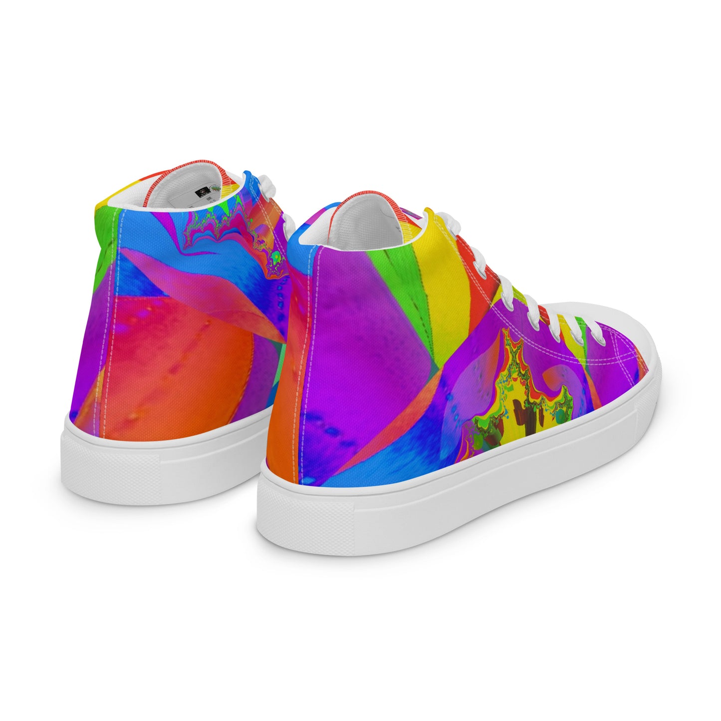 Women’s high top canvas shoes