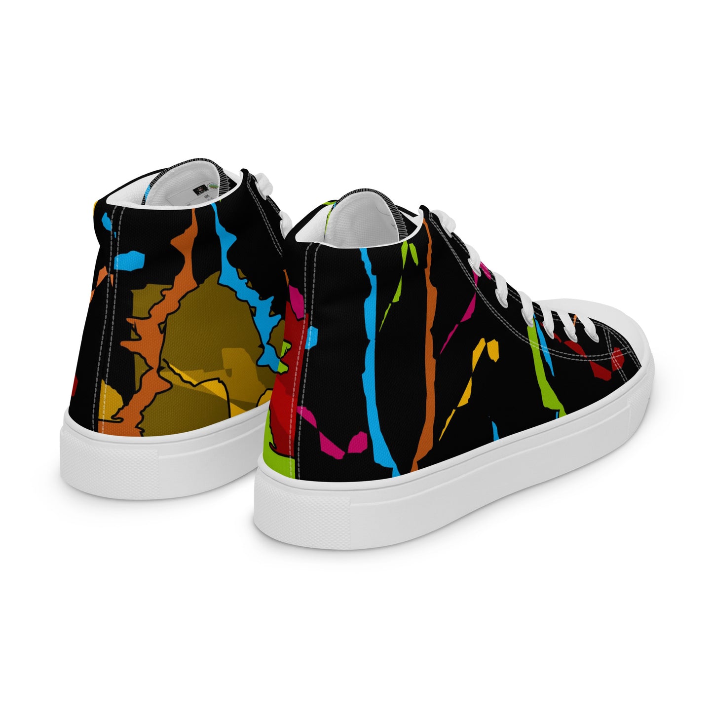 Women’s high top canvas shoes