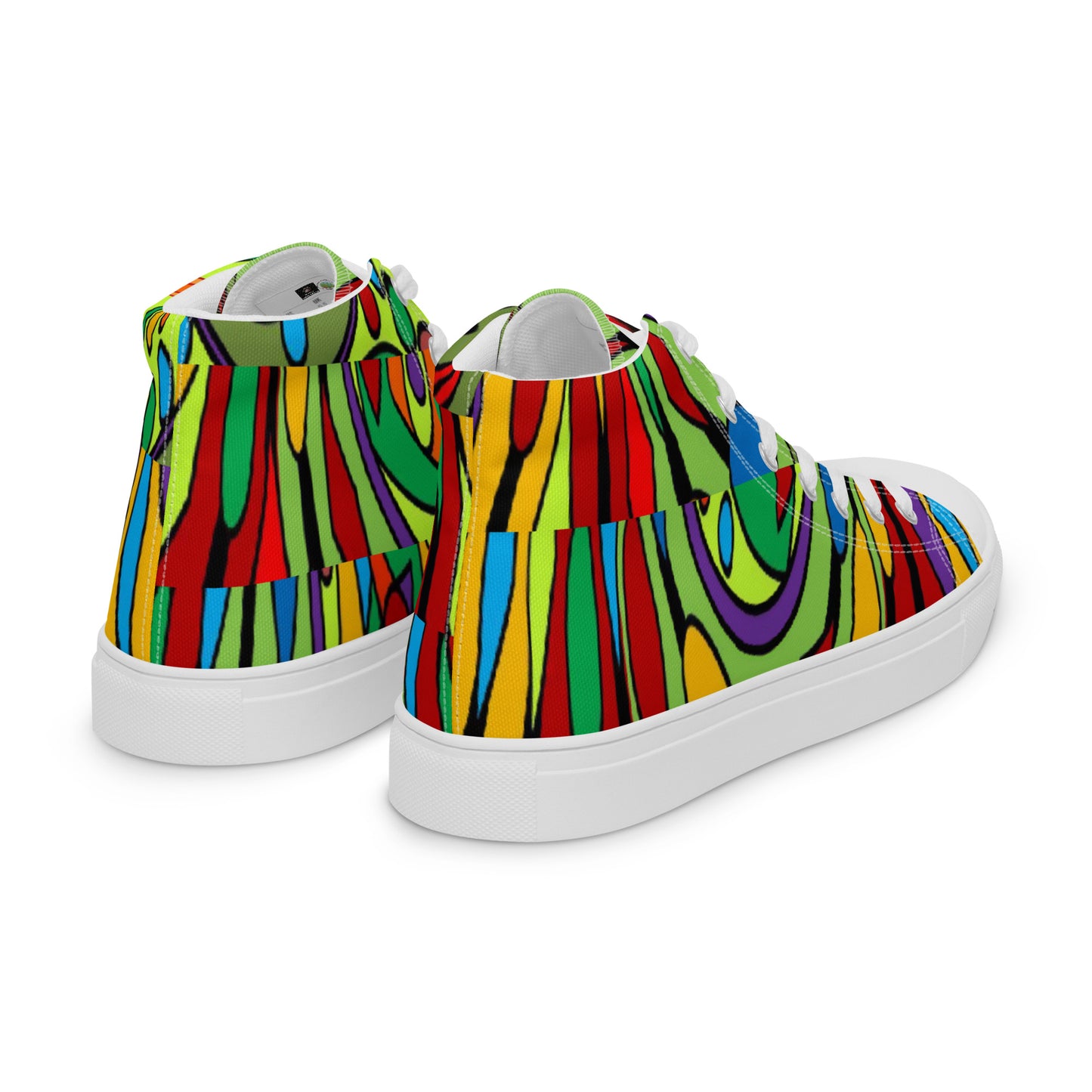 Women’s high top canvas shoes