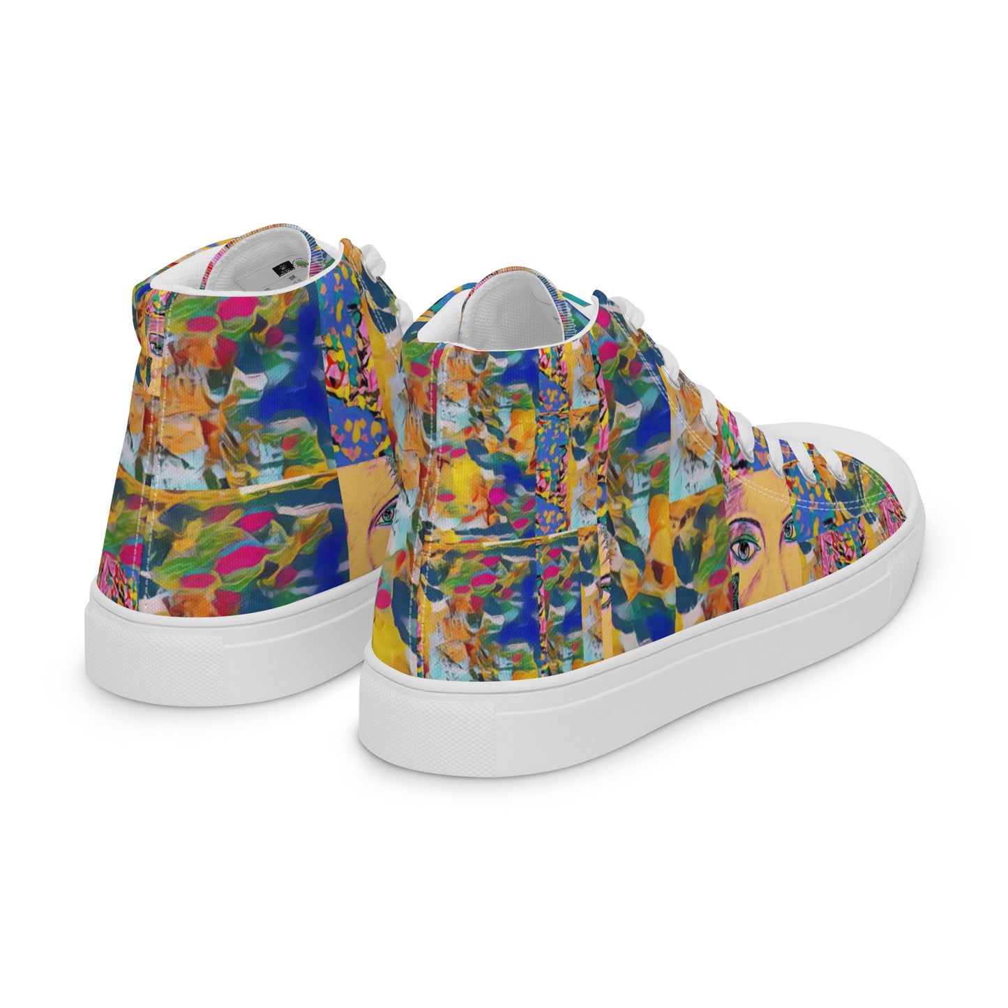 Women’s high top canvas shoes