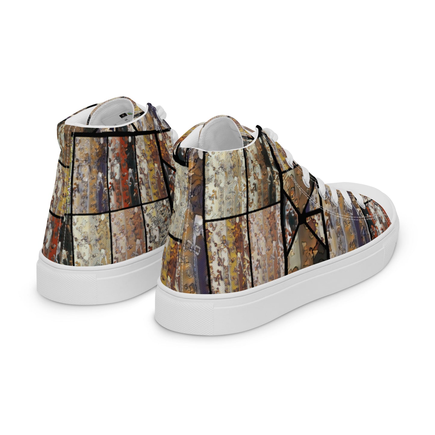 Women’s high top canvas shoes