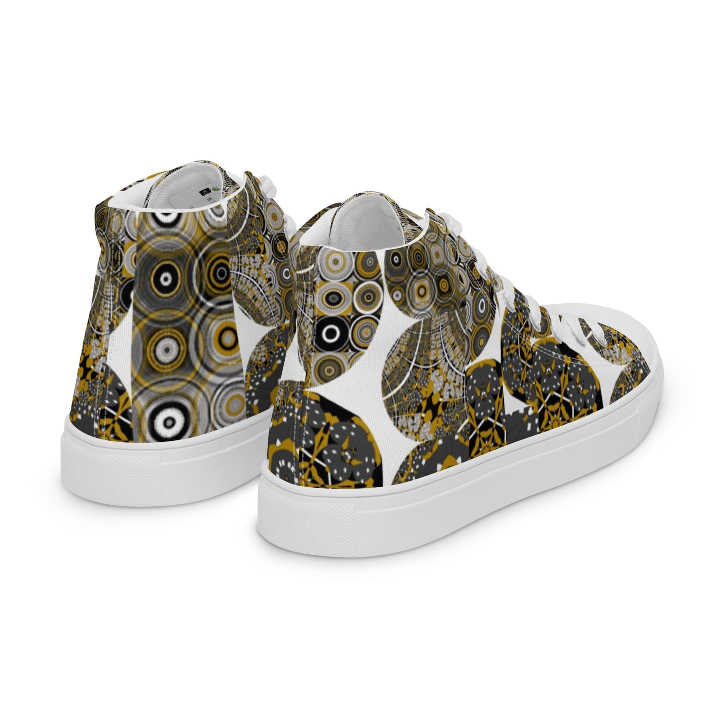 Women’s high top canvas shoes