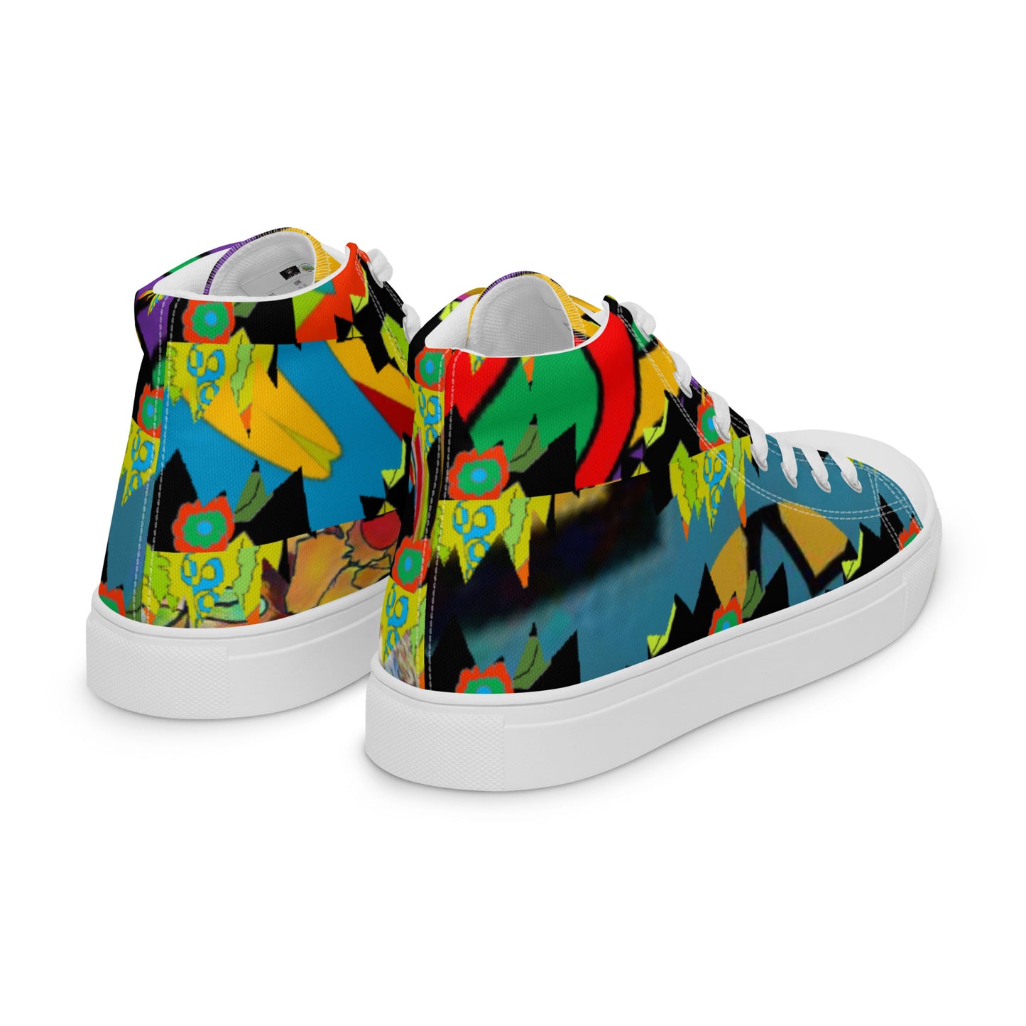 Women’s high top canvas shoes