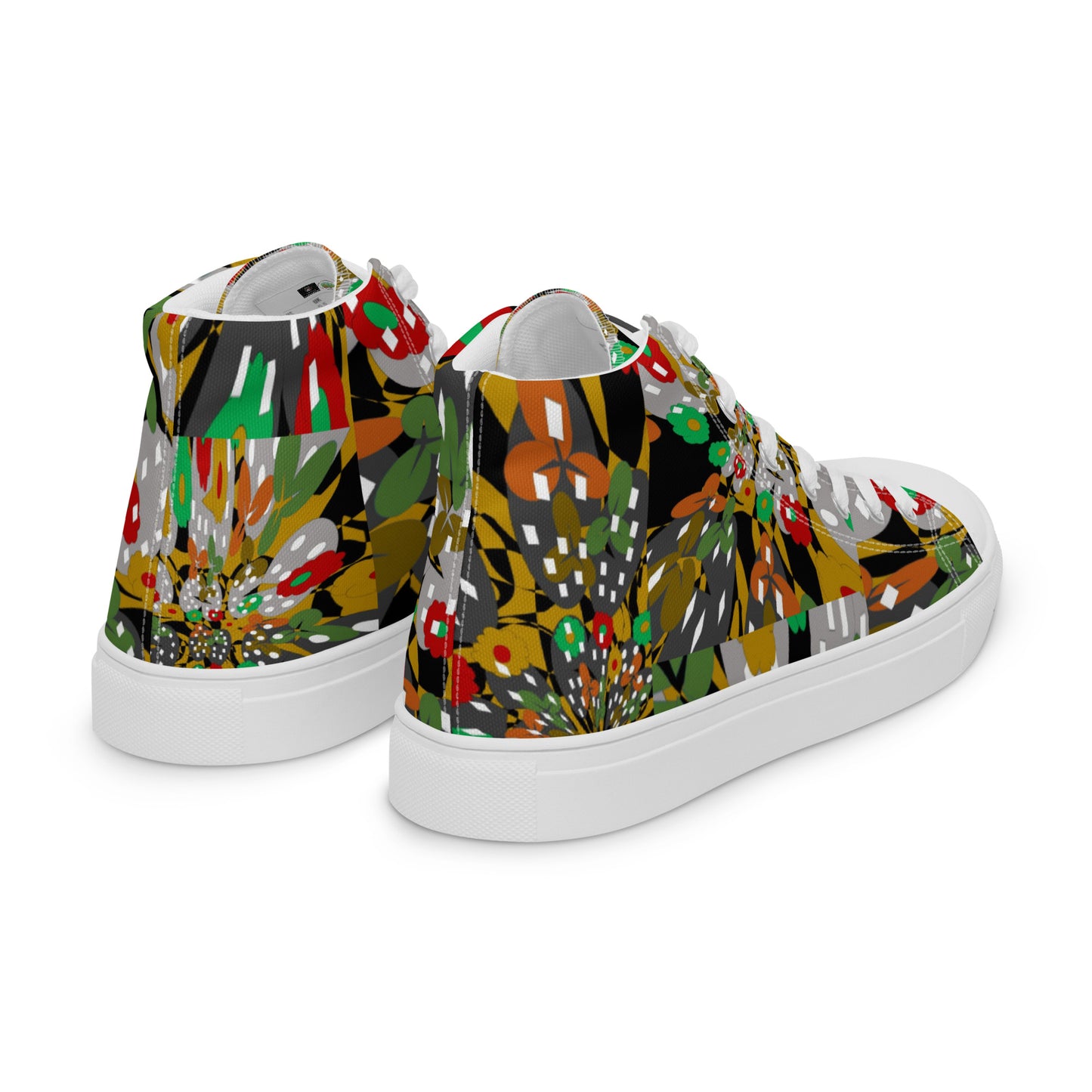 Women’s high top canvas shoes