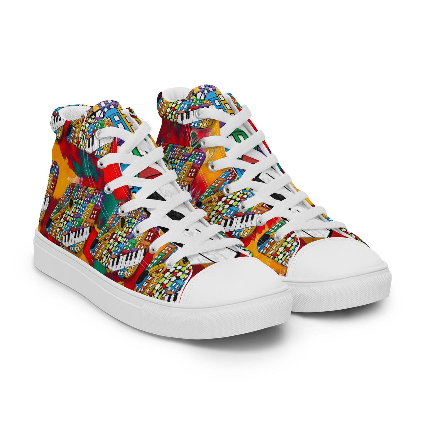 Sample Women’s high top canvas shoes