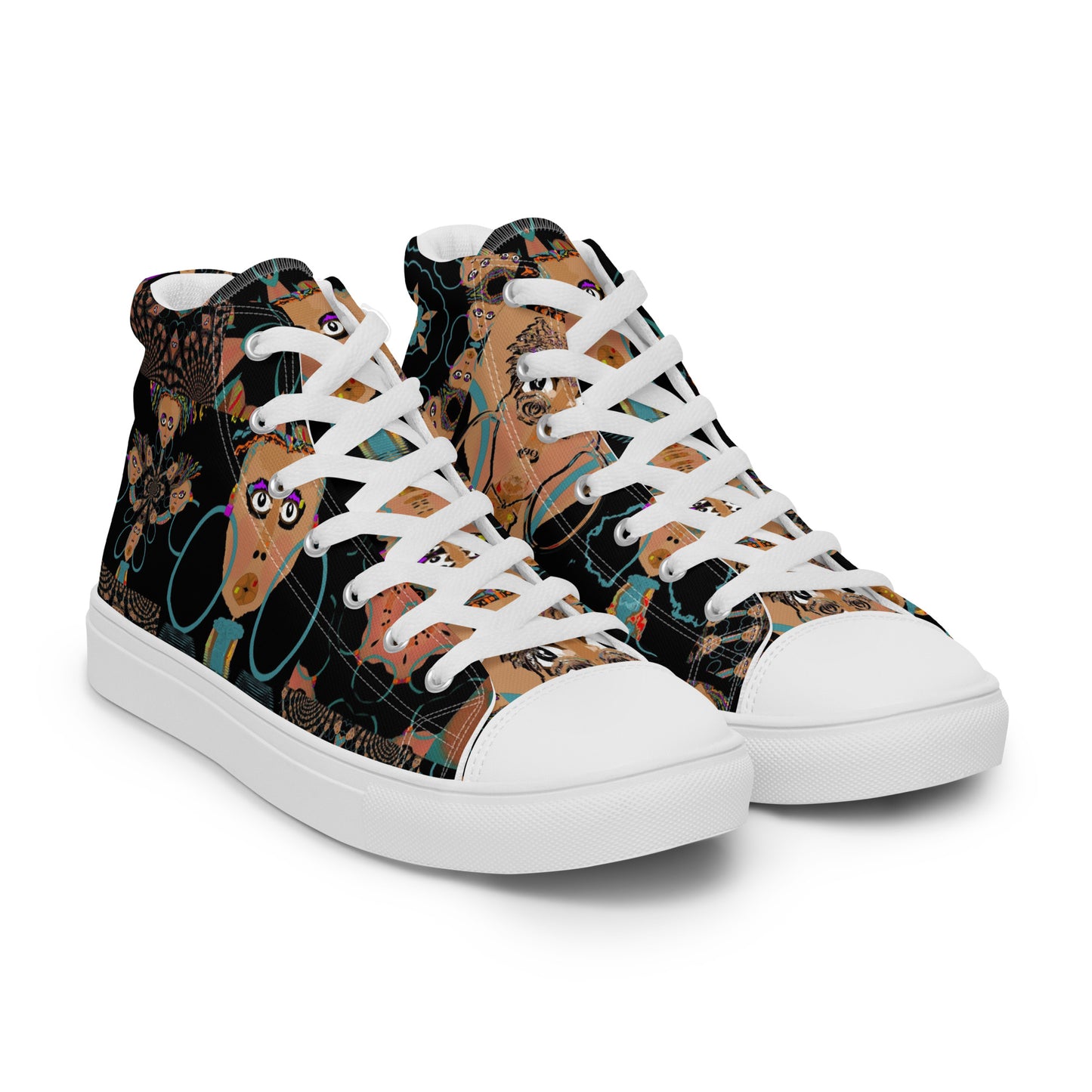 Women’s high top canvas shoesHBC