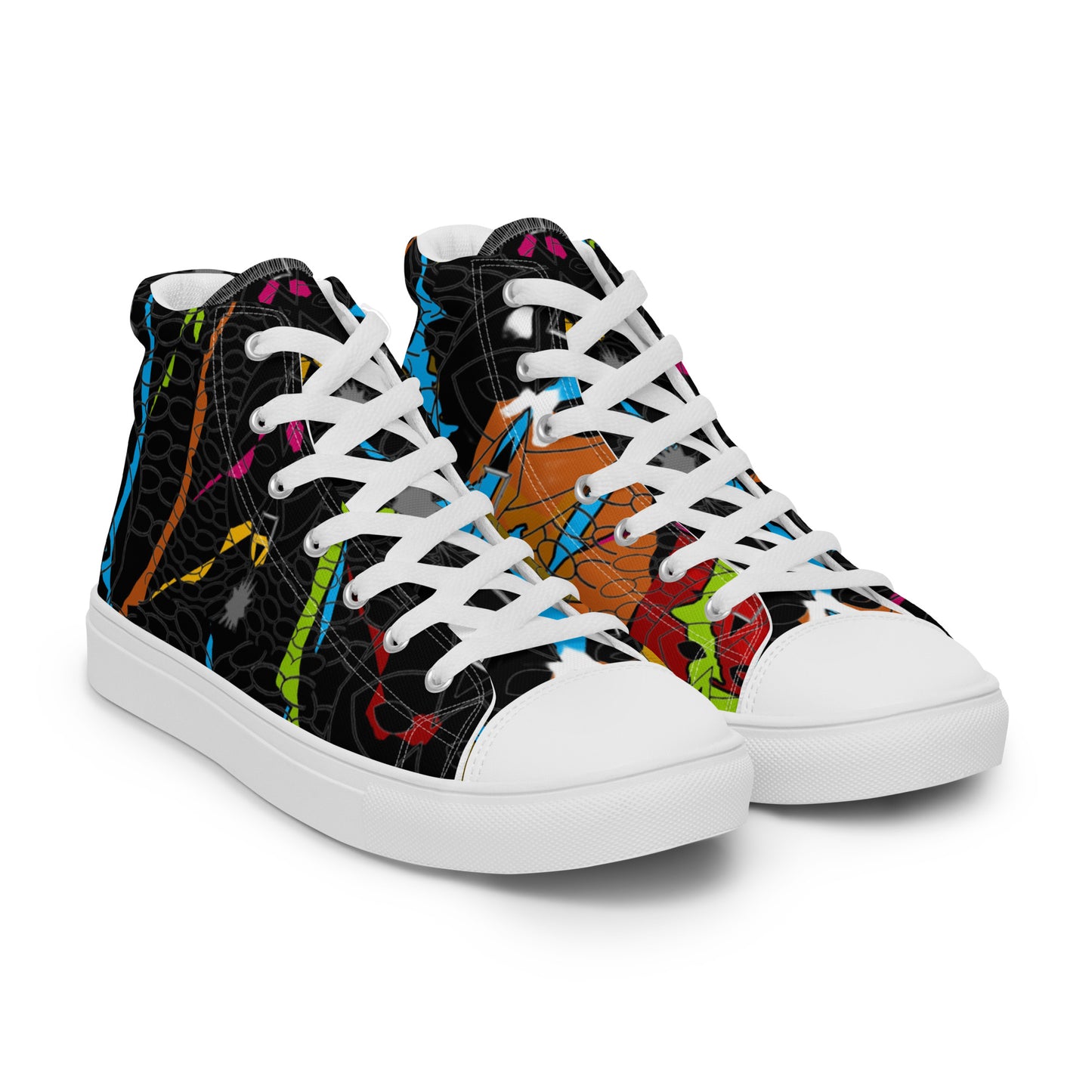 Women’s high top canvas shoes