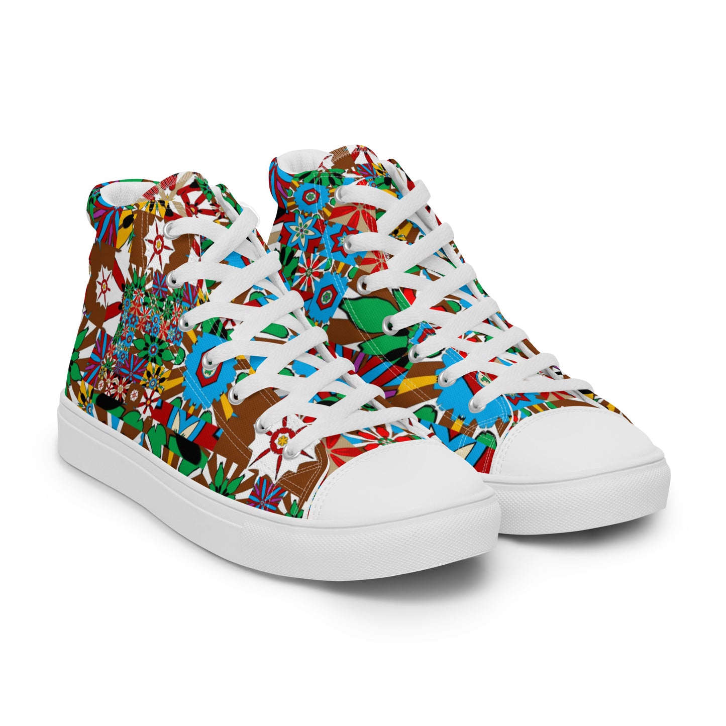 Women’s high top canvas shoes