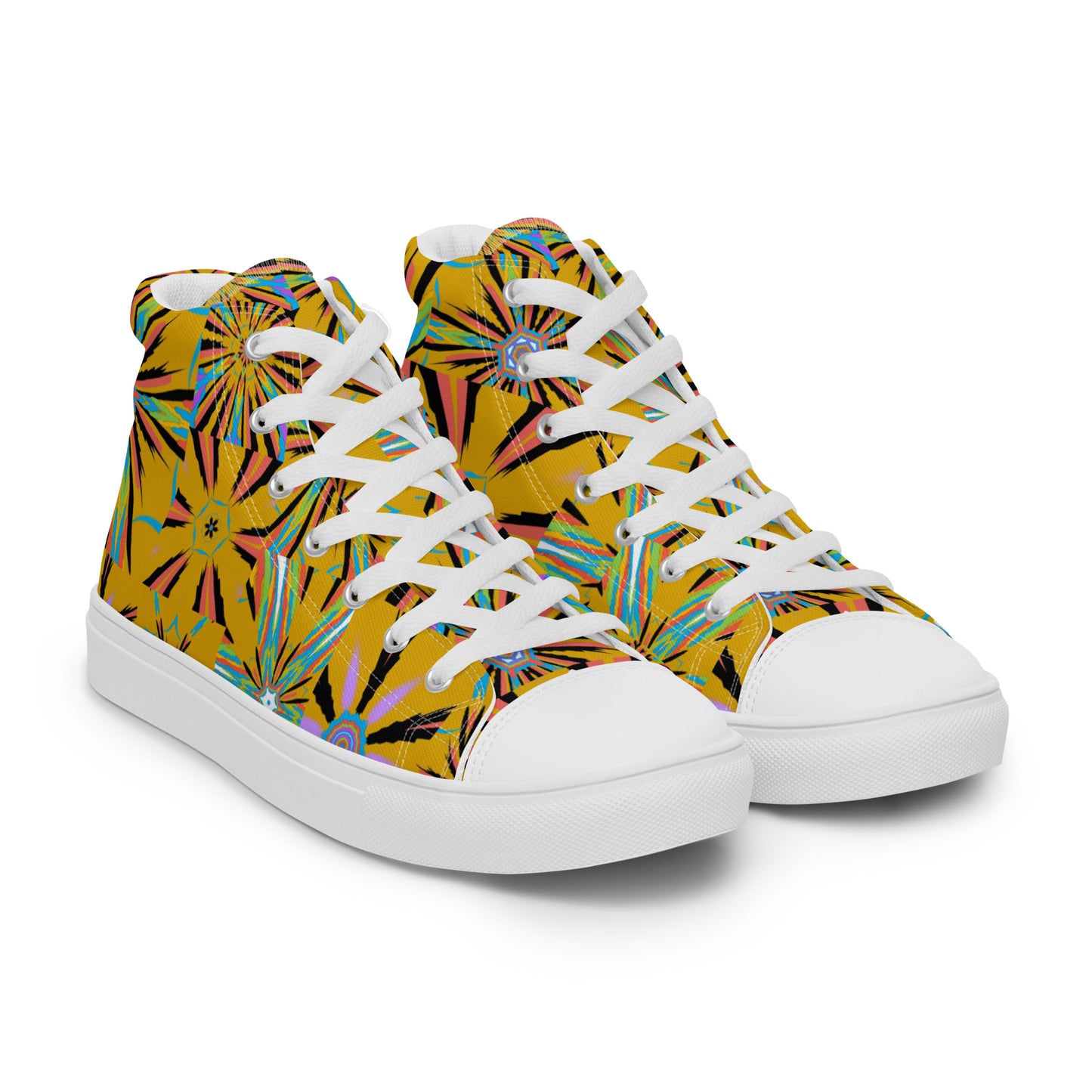 Women’s high top canvas shoes