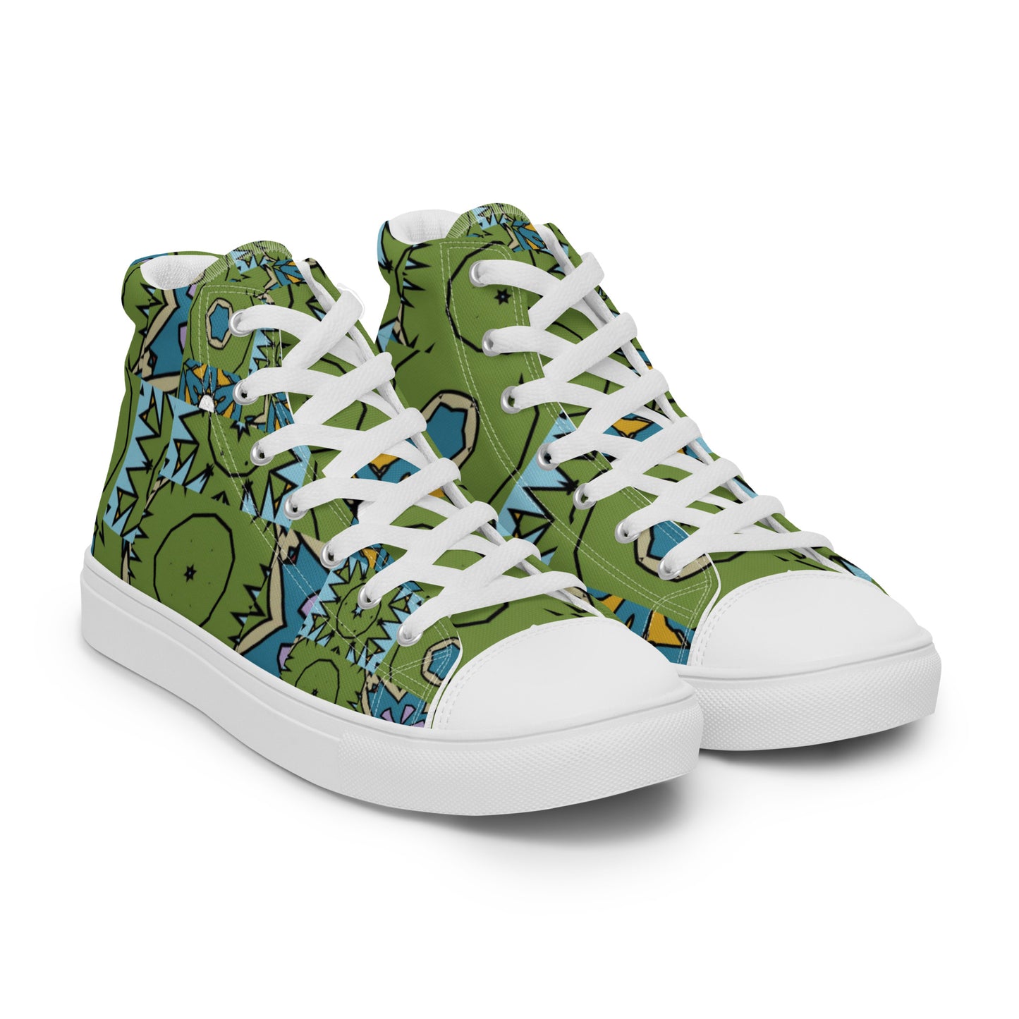 Women’s high top canvas shoes