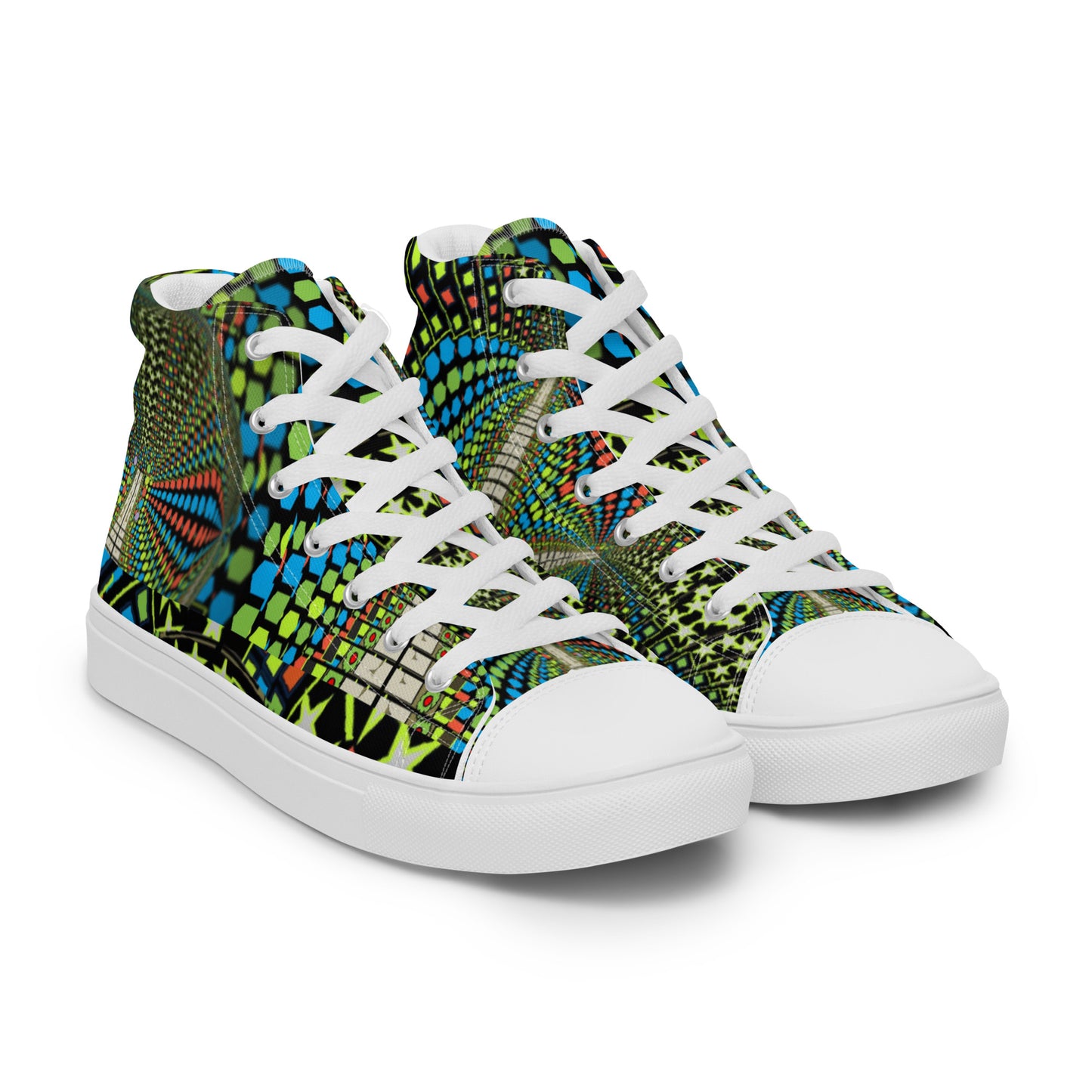 Women’s high top canvas shoes