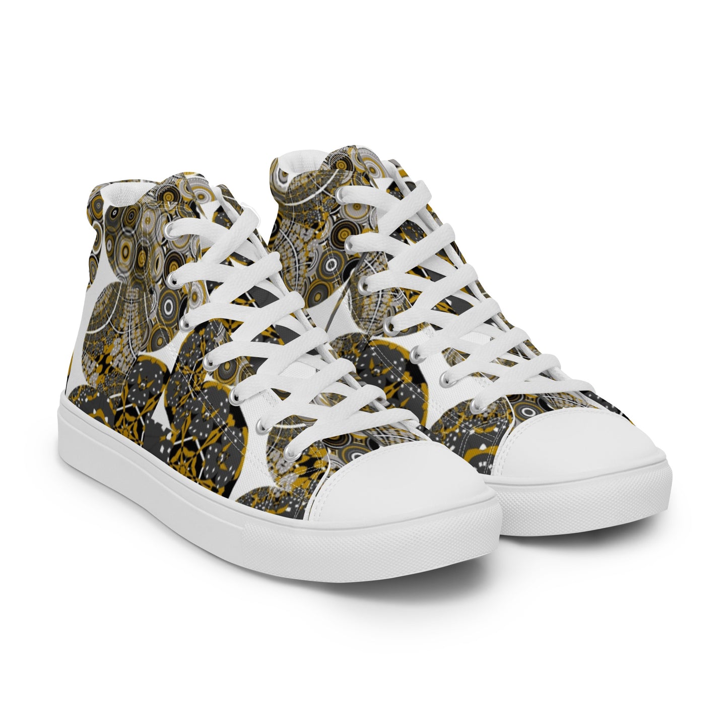 Women’s high top canvas shoes