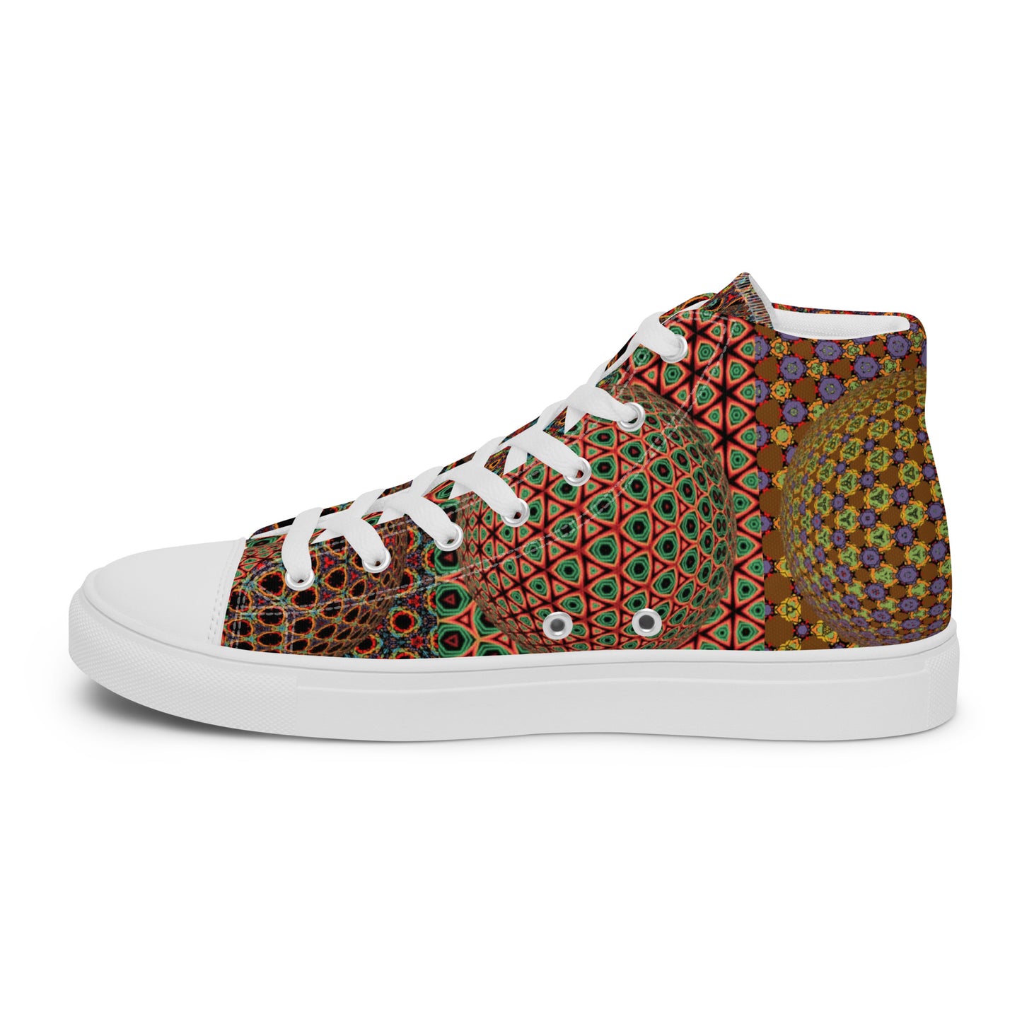 Women’s high top canvas shoes