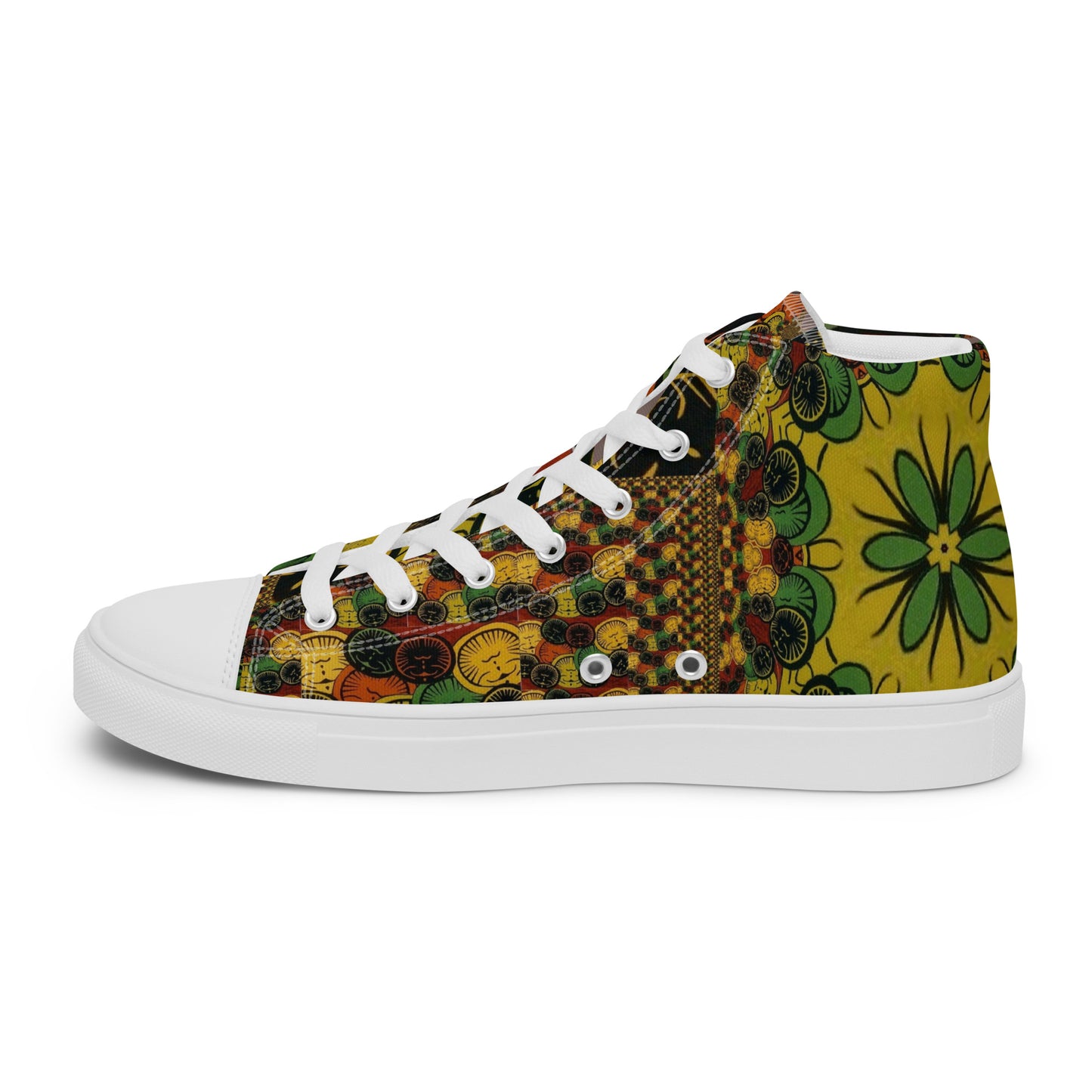 Women’s high top canvas shoes