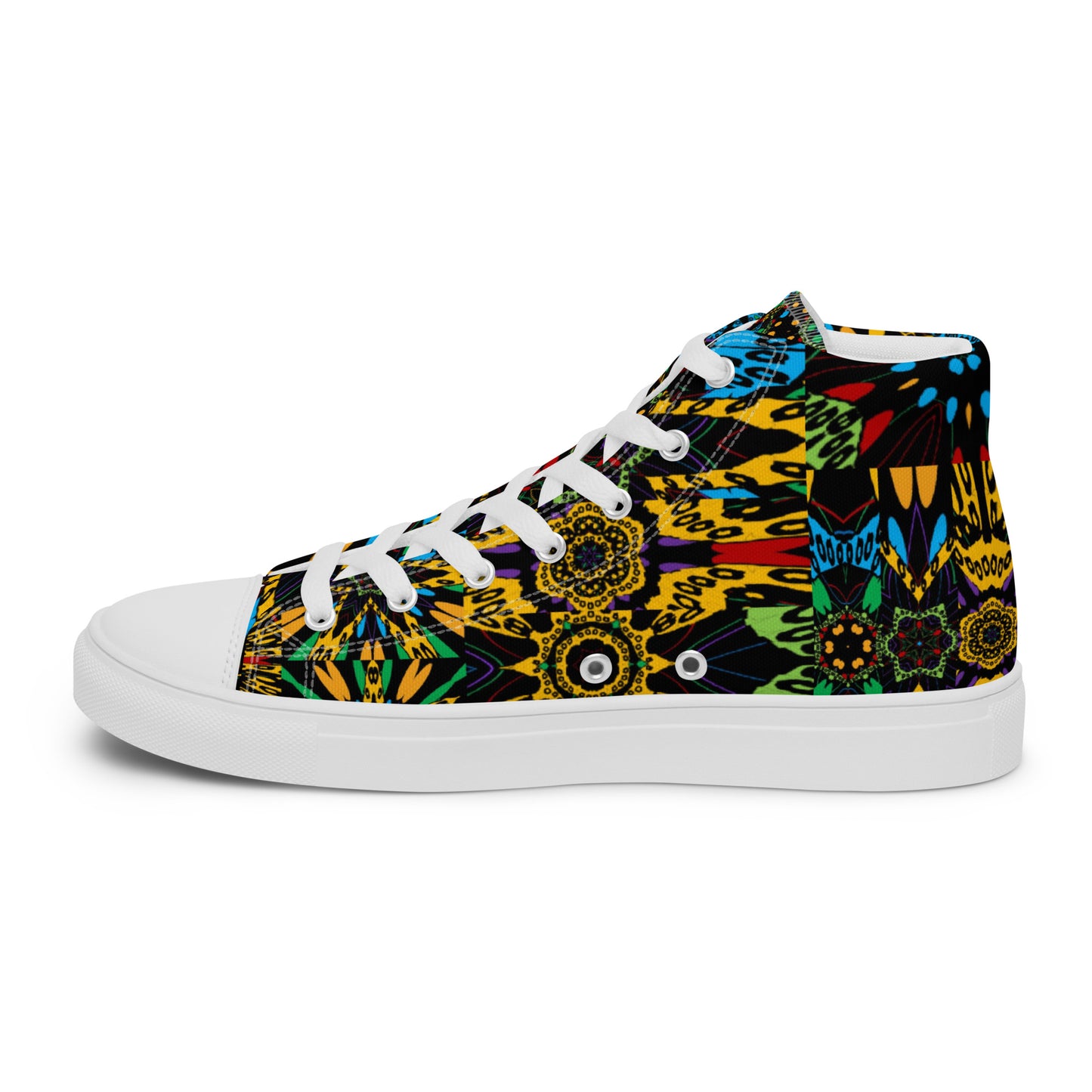 Women’s high top canvas shoes