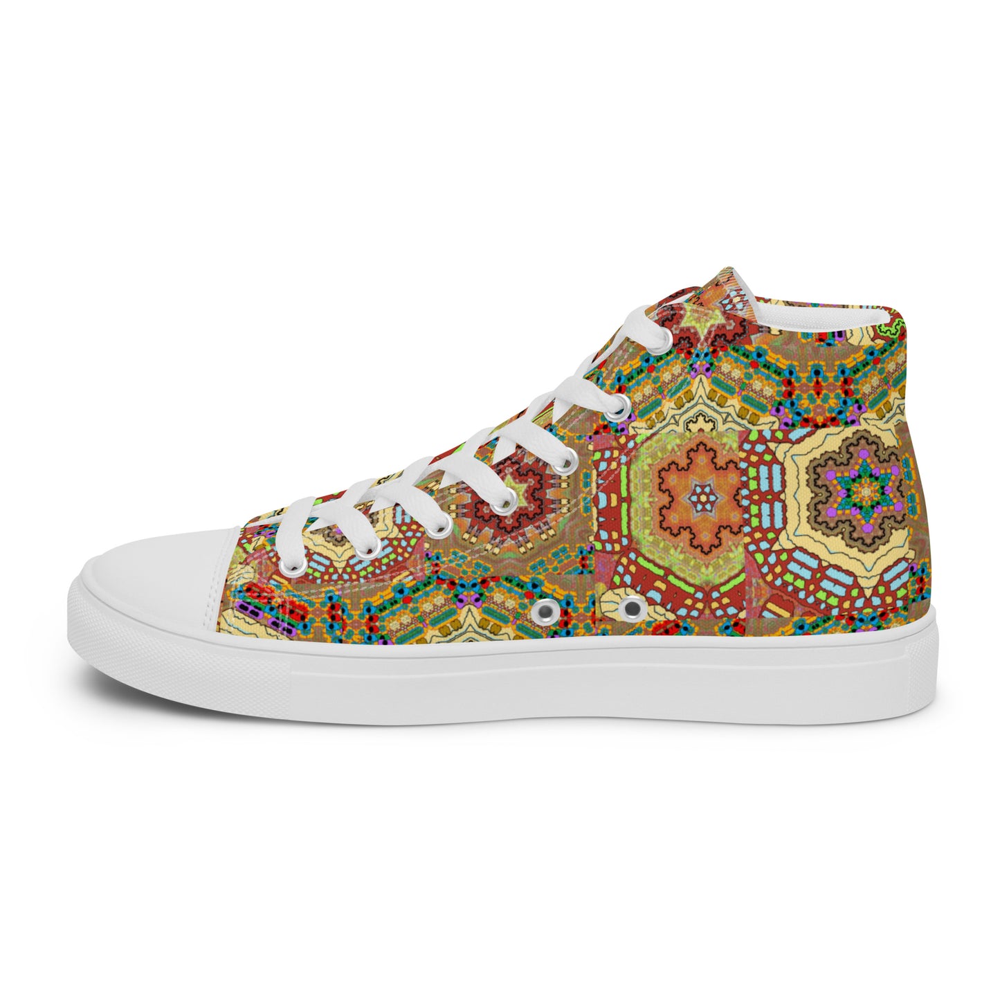 Women’s high top canvas shoes