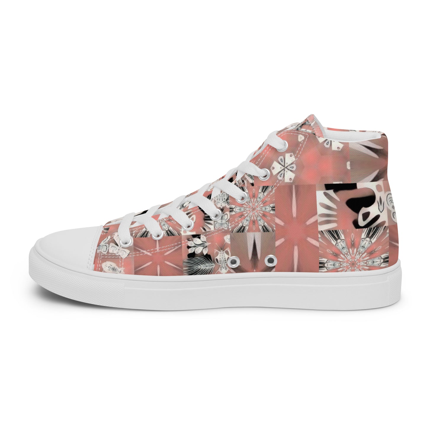 Women’s high top canvas shoes