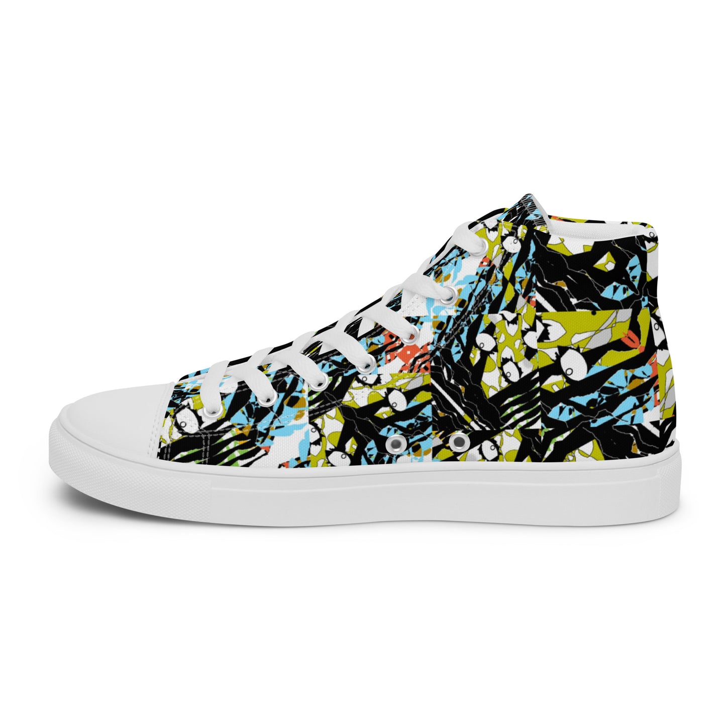 Women’s high top canvas shoes