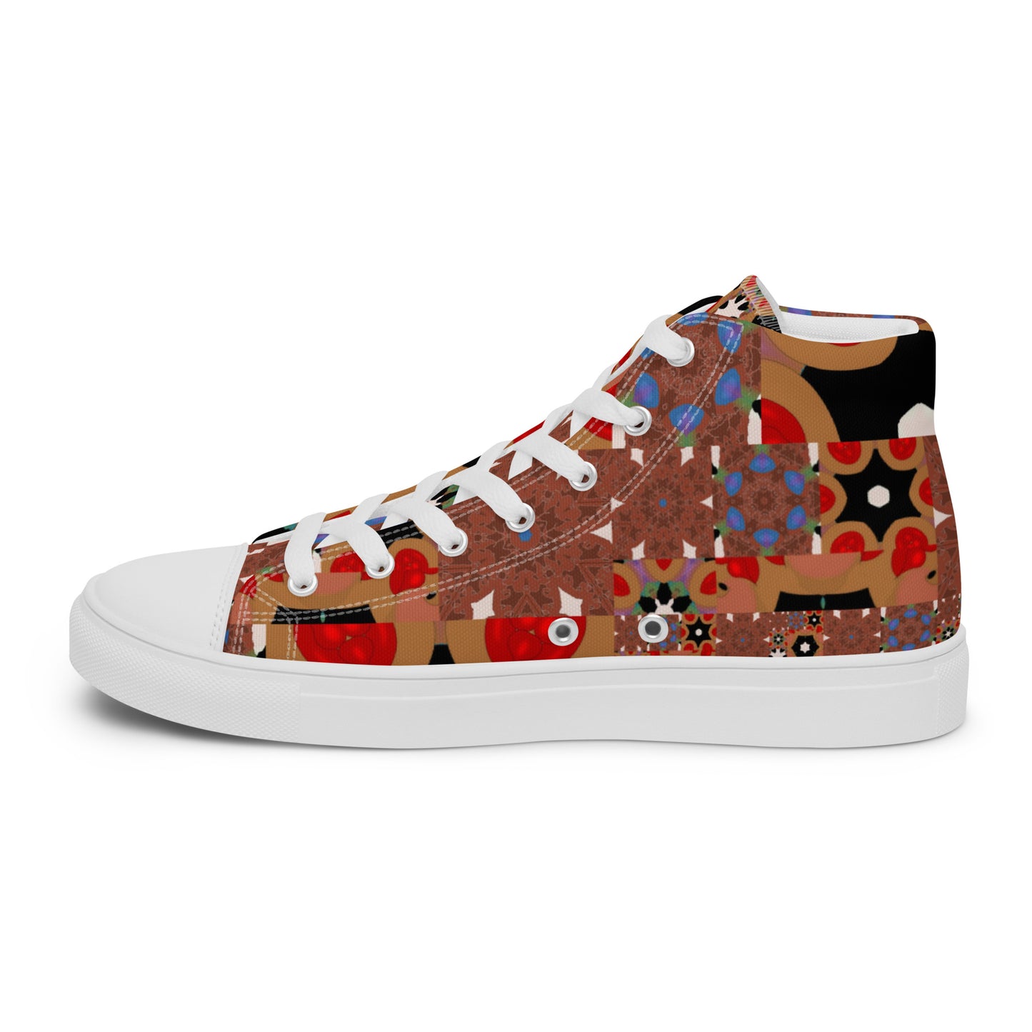 Women’s high top canvas shoes