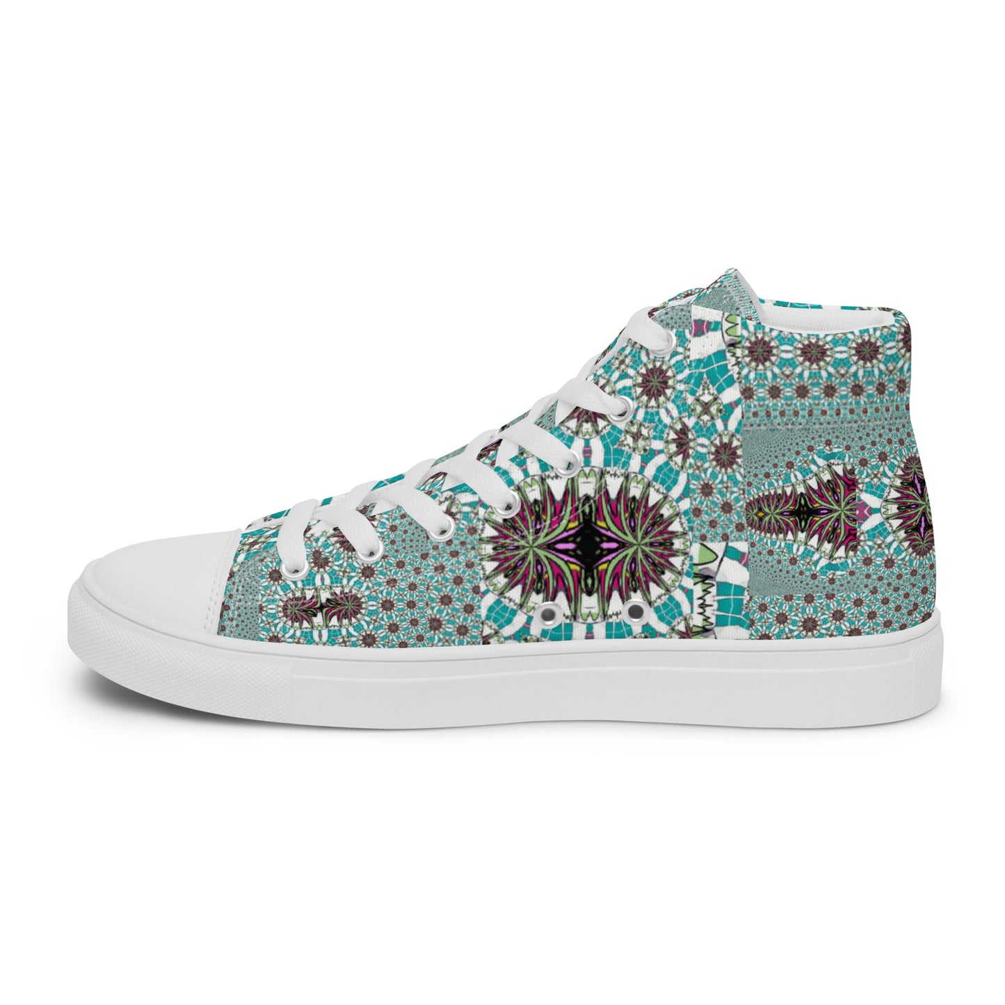 Women’s high top canvas shoes