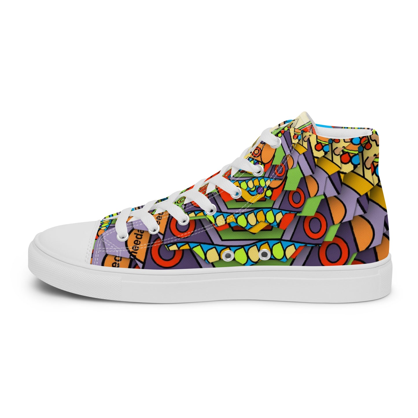 Women’s high top canvas shoes