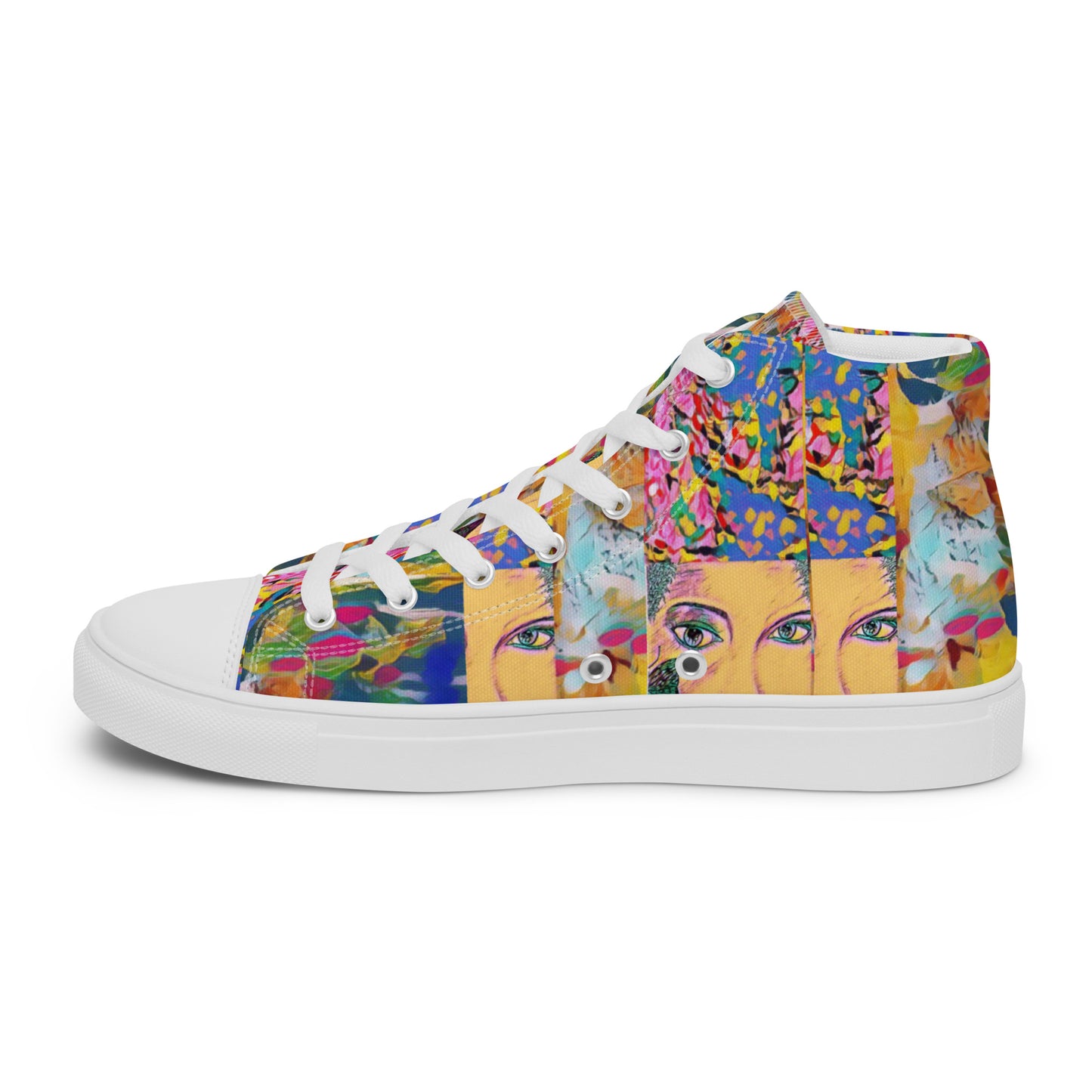 Women’s high top canvas shoes