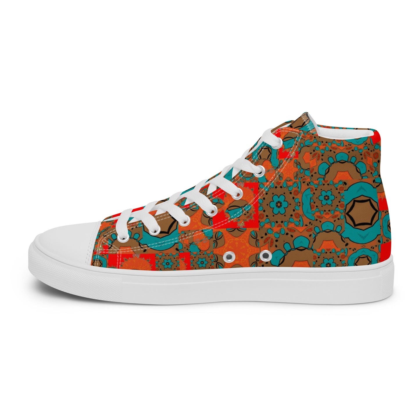 Women’s high top canvas shoes