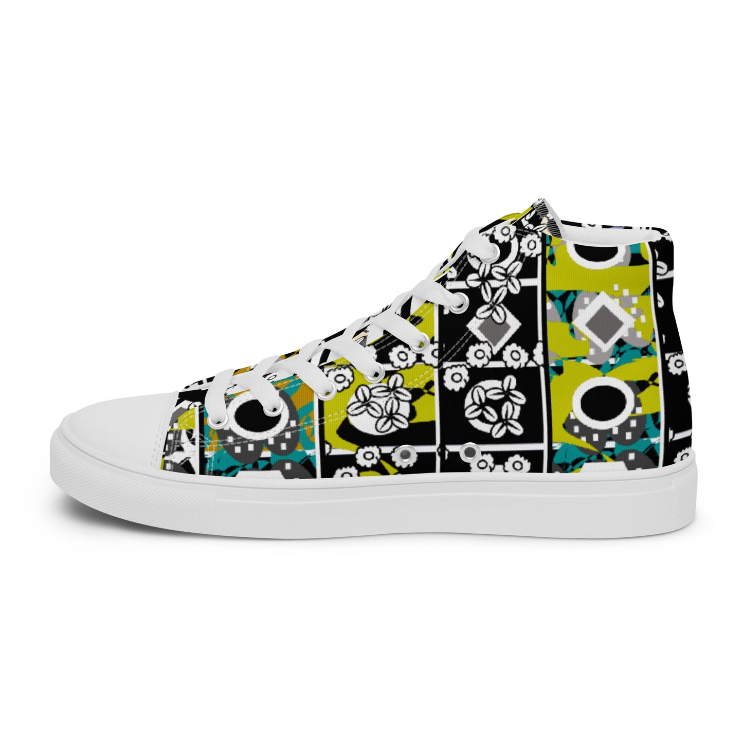 Women’s high top canvas shoes