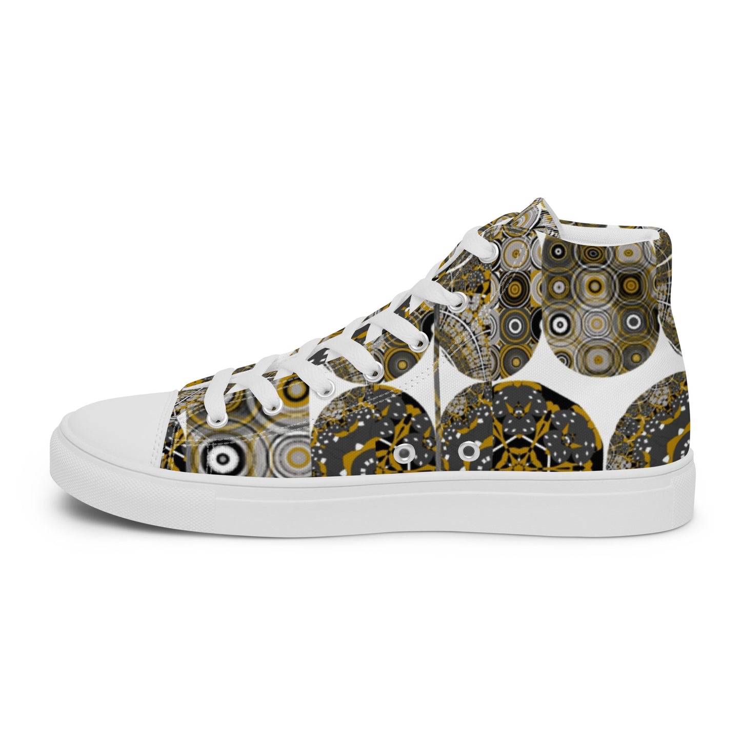 Women’s high top canvas shoes