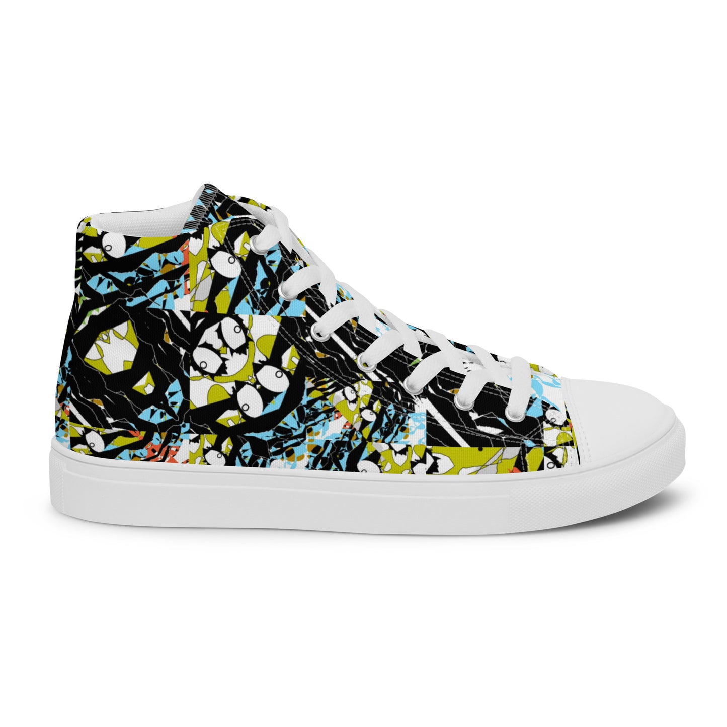 Women’s high top canvas shoes