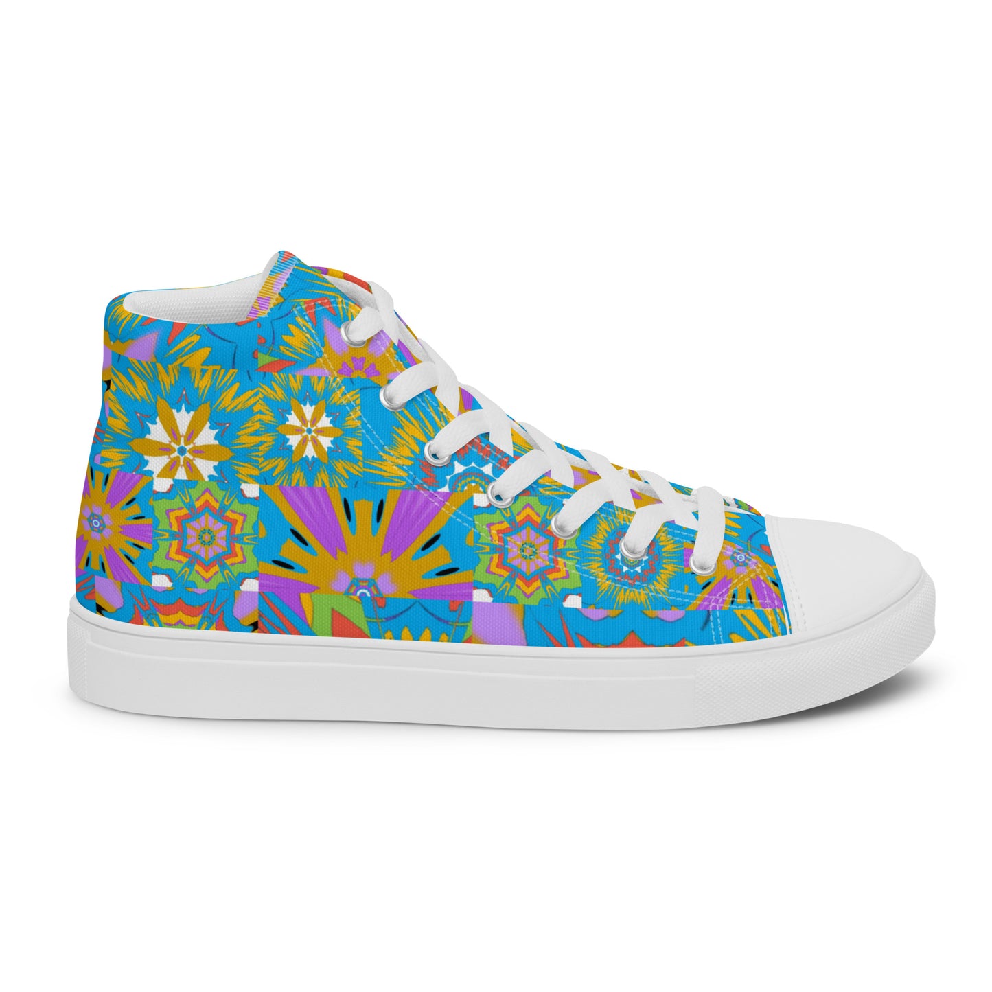 Women’s high top canvas shoes