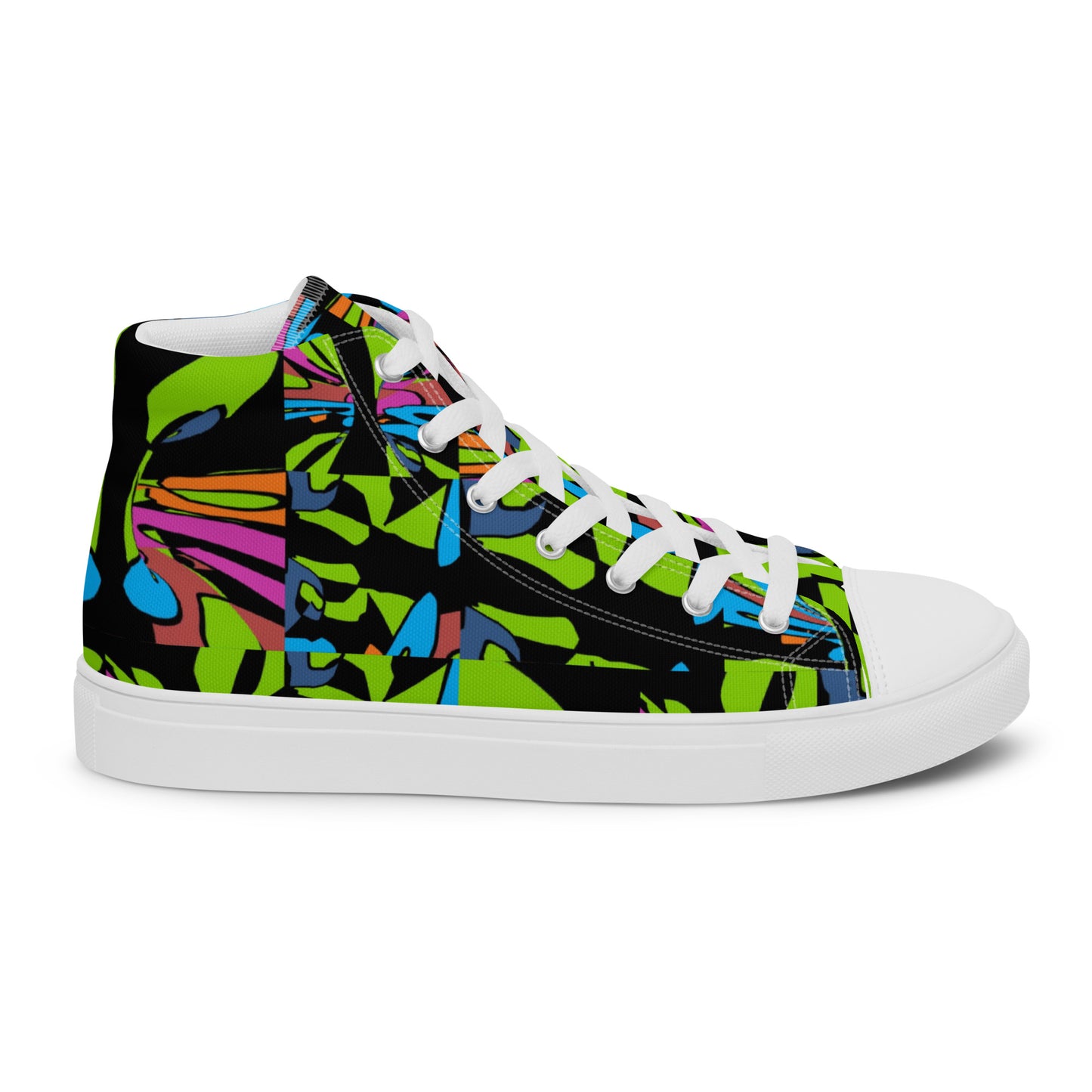 Women’s high top canvas shoes