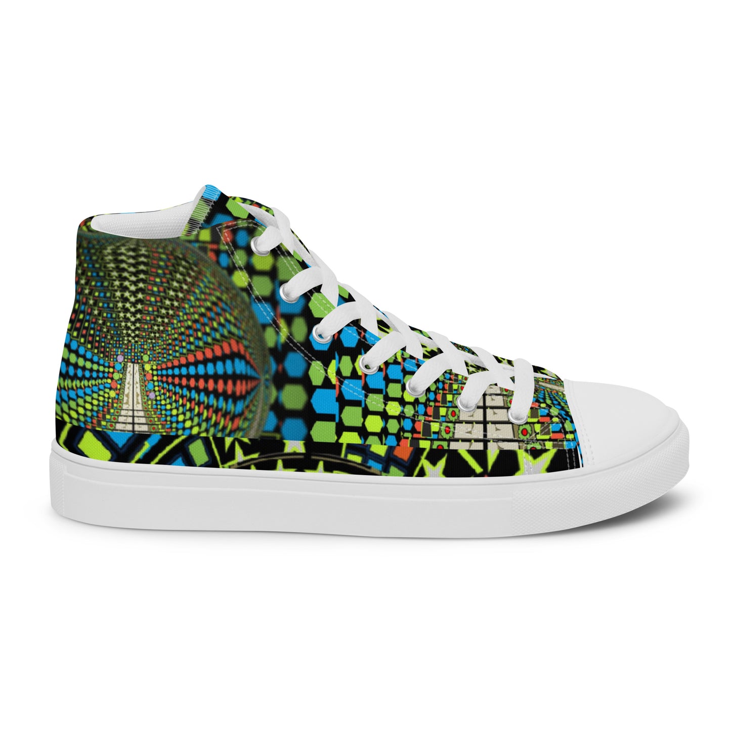 Women’s high top canvas shoes