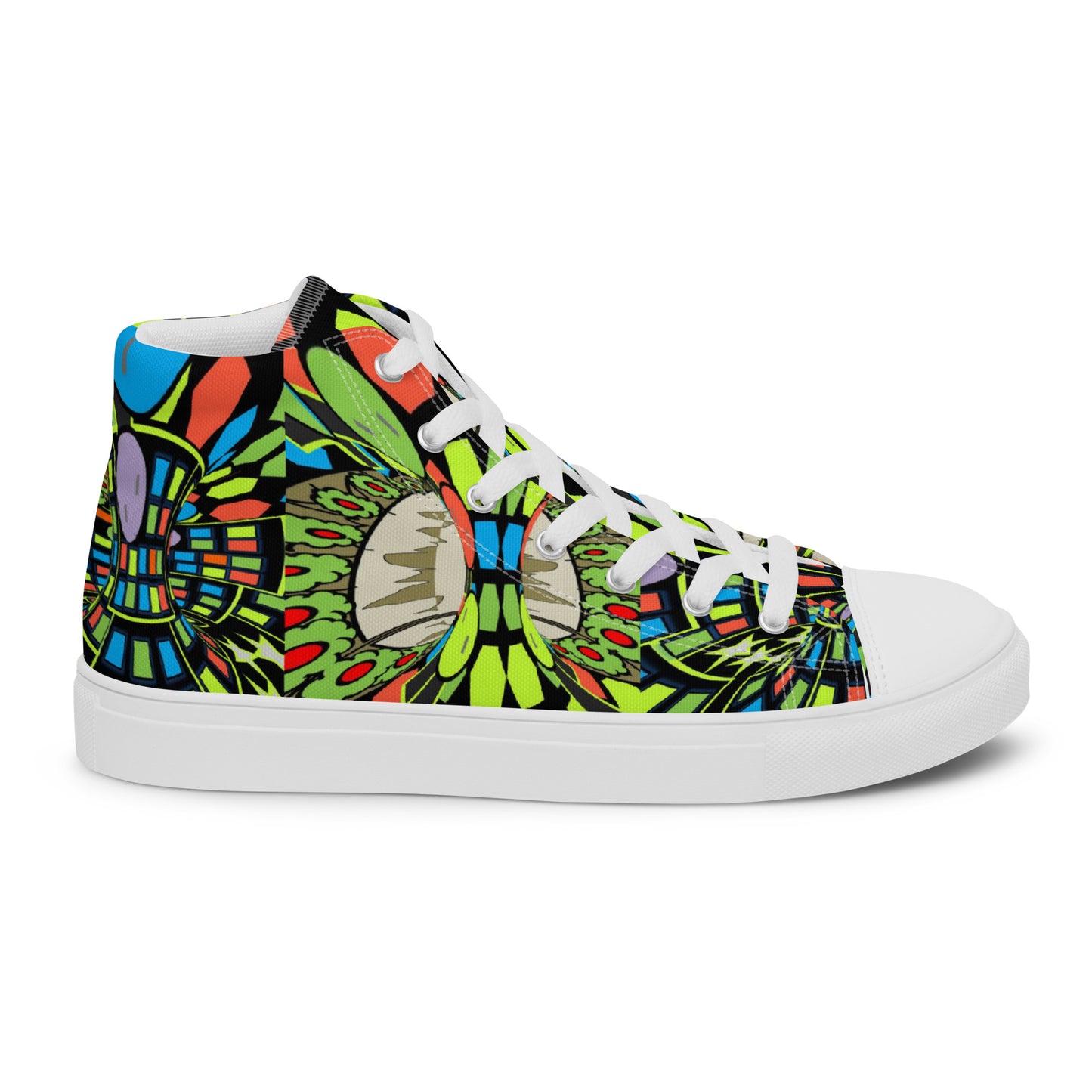 Women’s high top canvas shoes