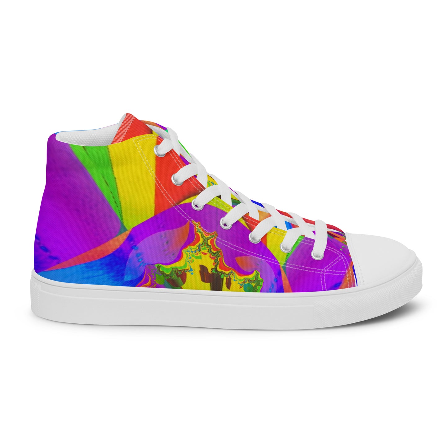 Women’s high top canvas shoes