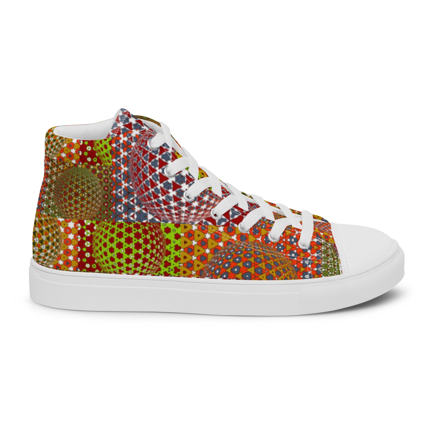 Women’s high top canvas shoes