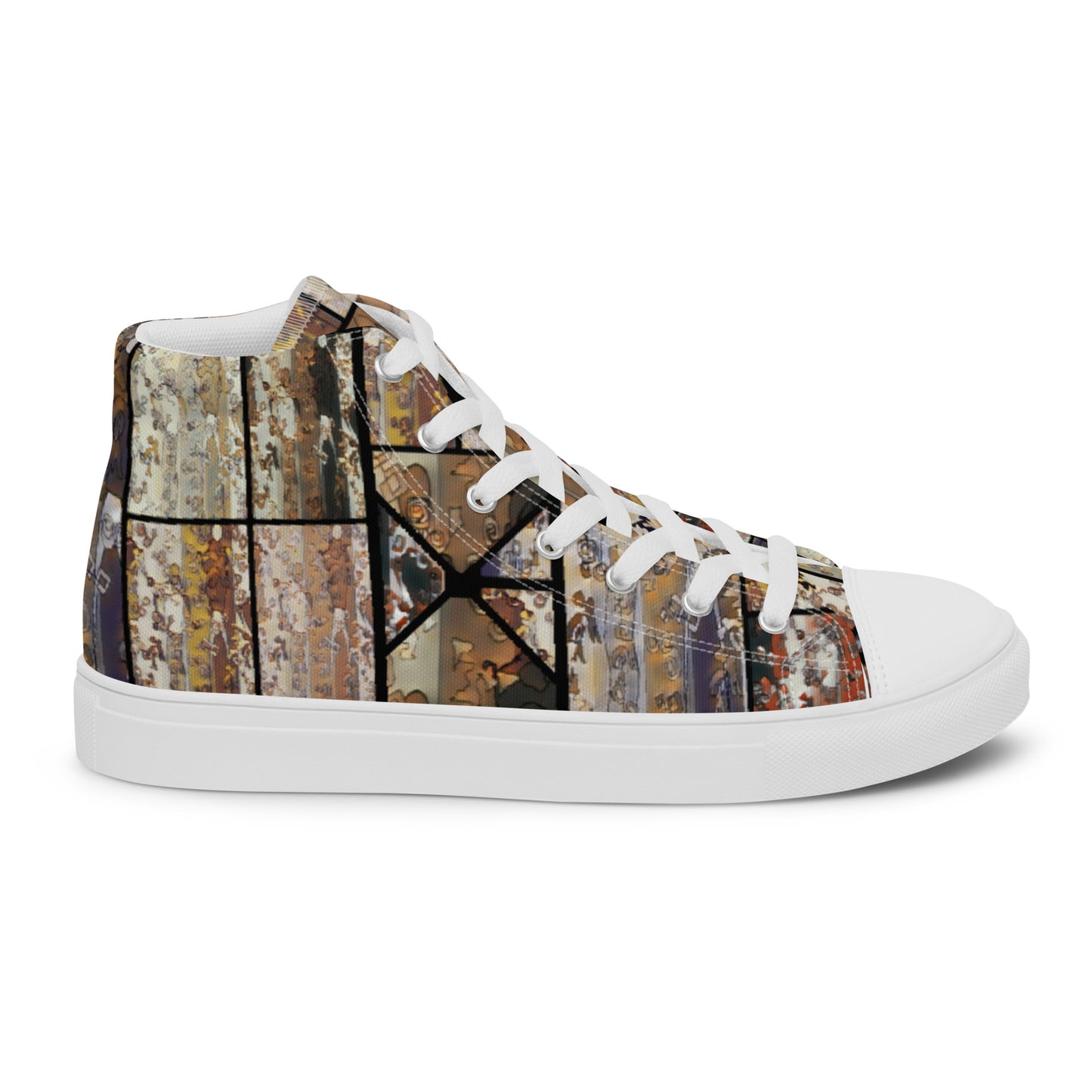 Women’s high top canvas shoes